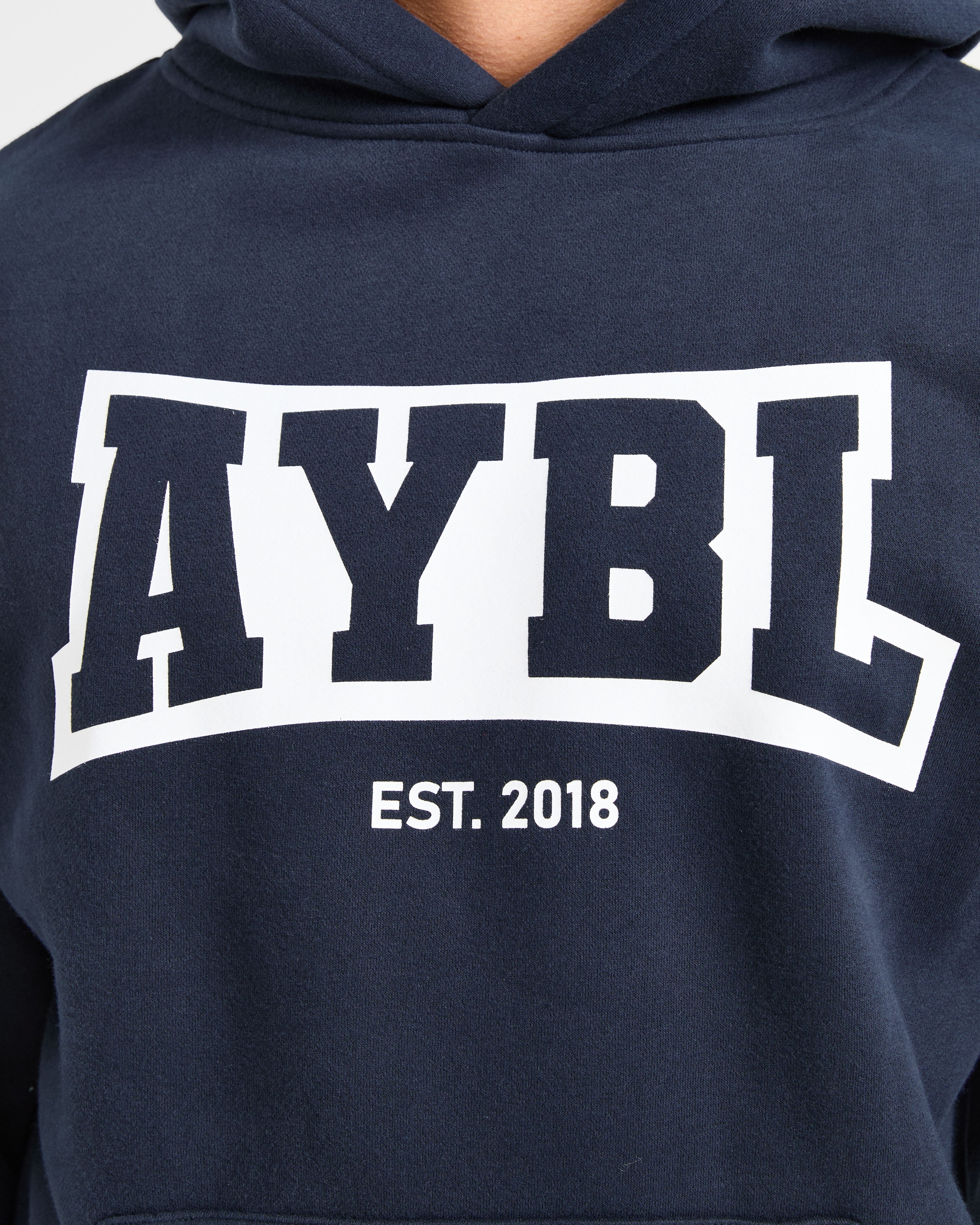 Academy Oversized Hoodie - Navy