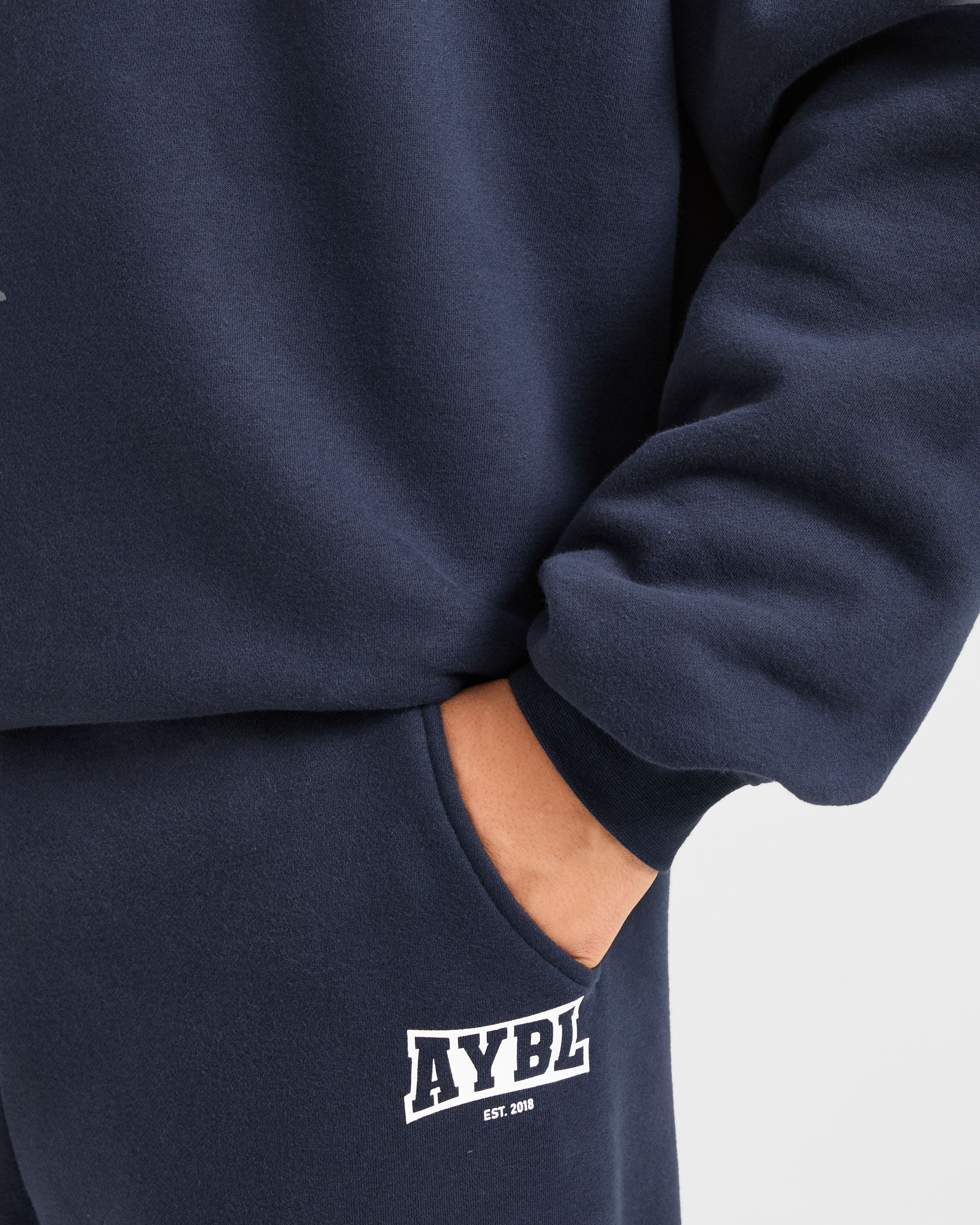 Academy Oversized Sweater - Navy