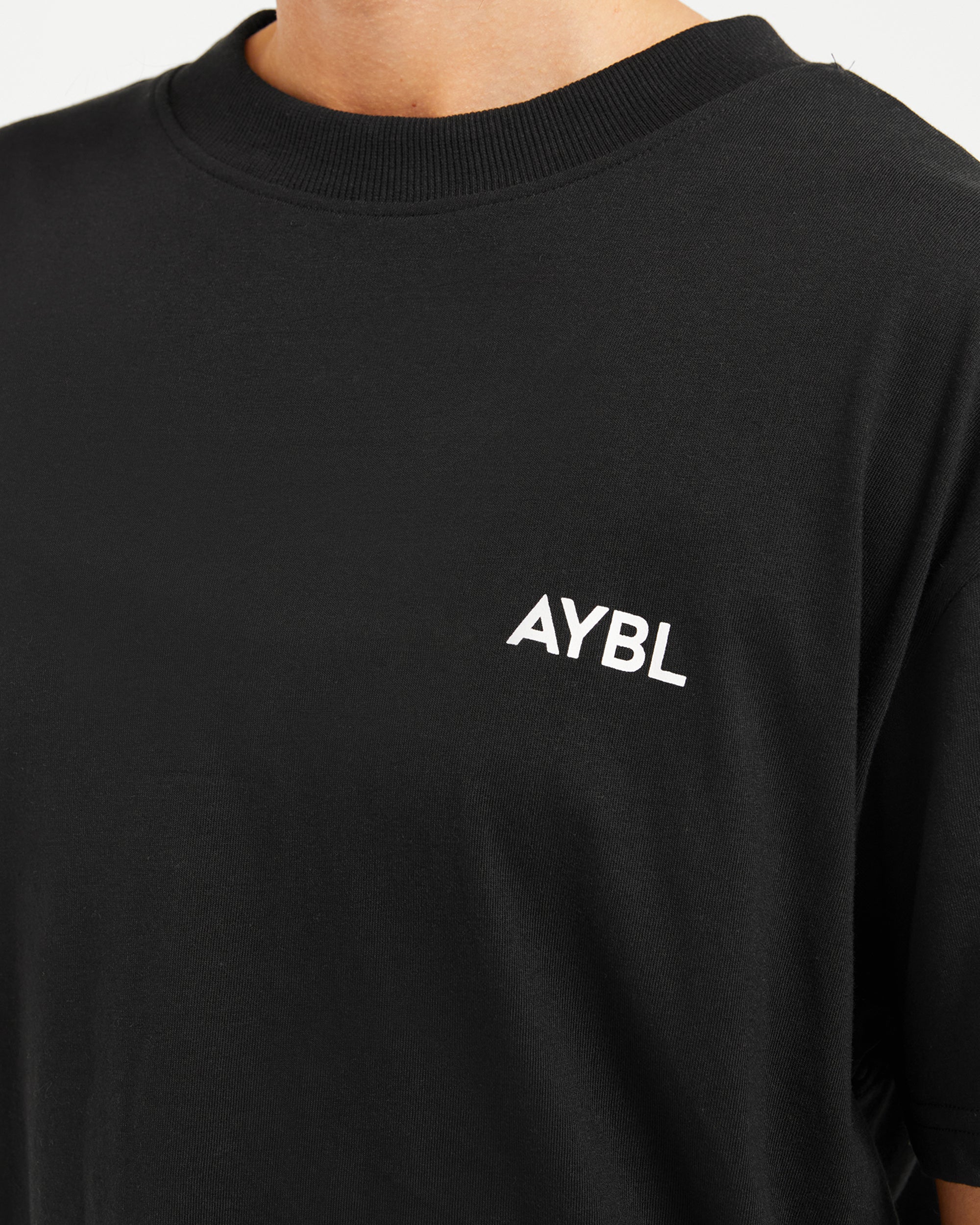 AYBL Club Oversized T Shirt - Zwart