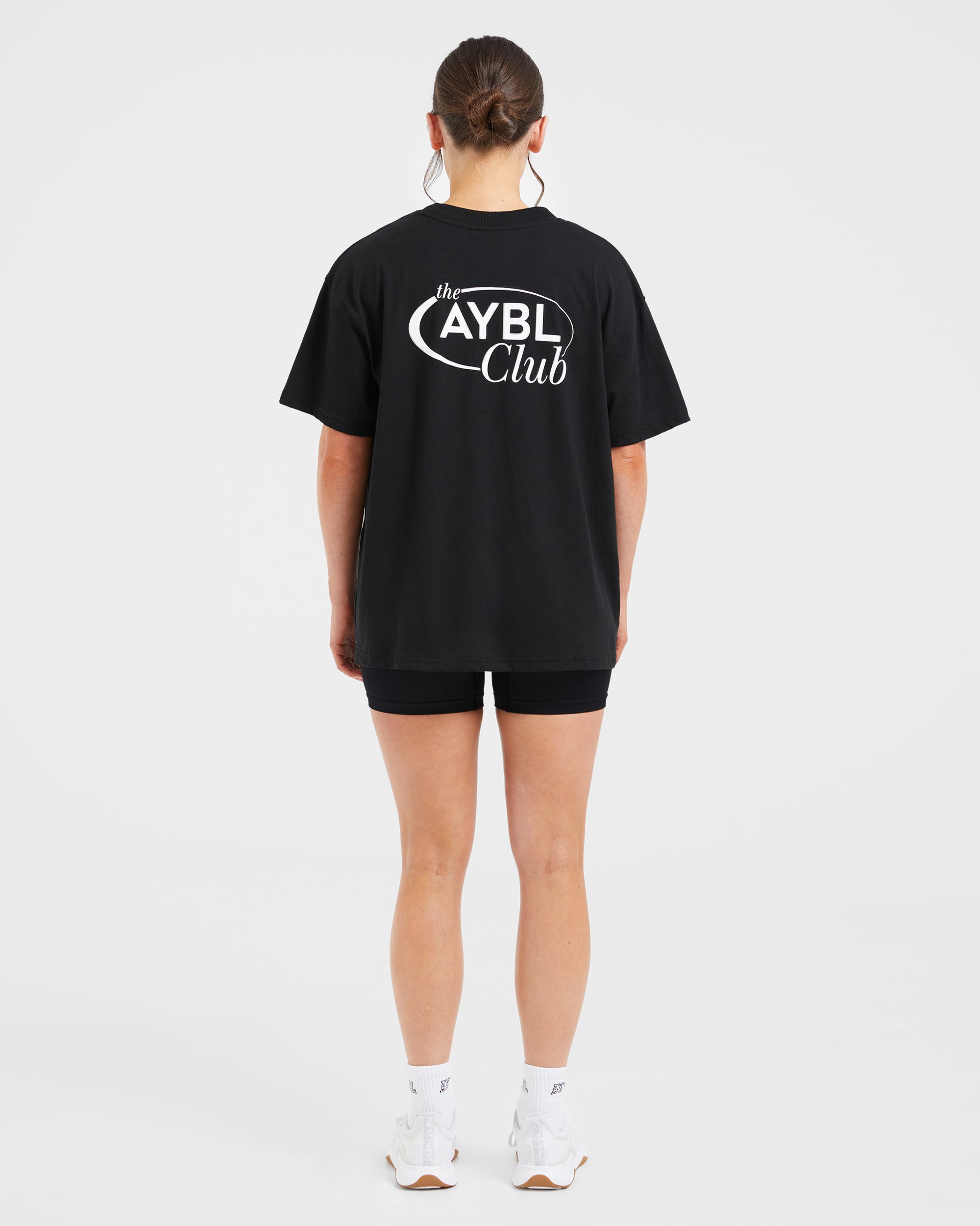 AYBL Club Oversized T Shirt - Zwart