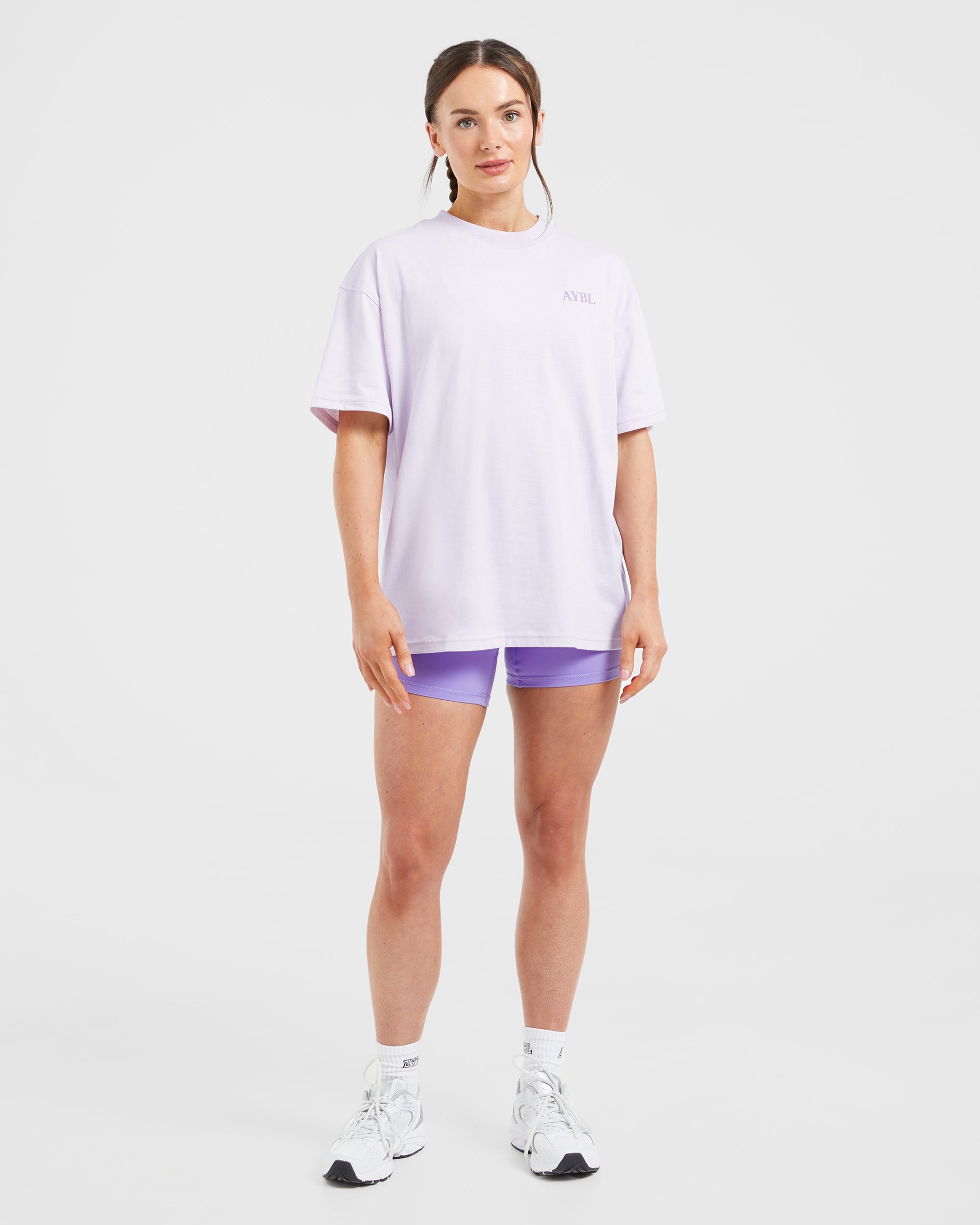 Do It For You Oversized T Shirt - Orchid Paars