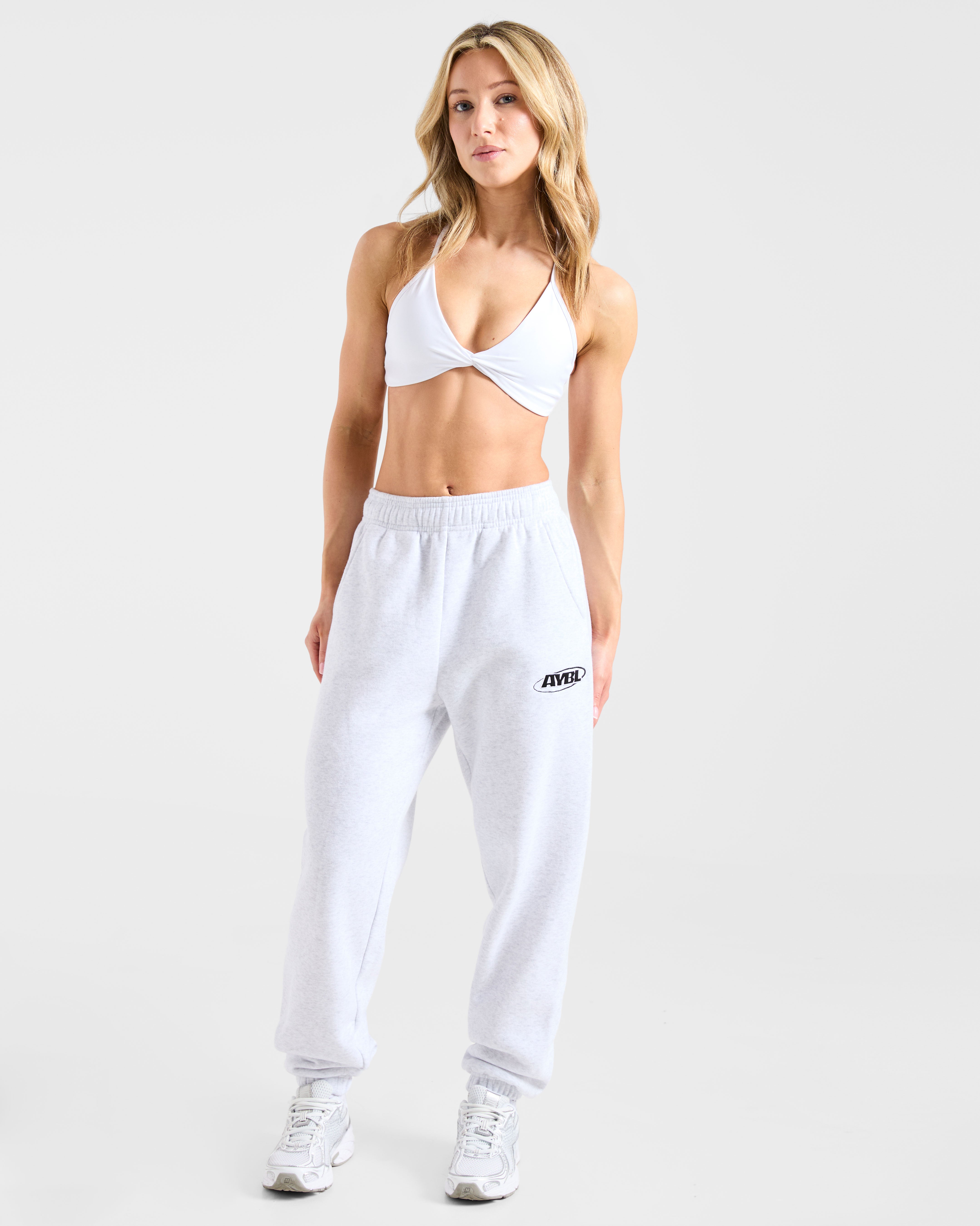 Sports Essentials Oversized Joggers - Heather Grijs/Zwart