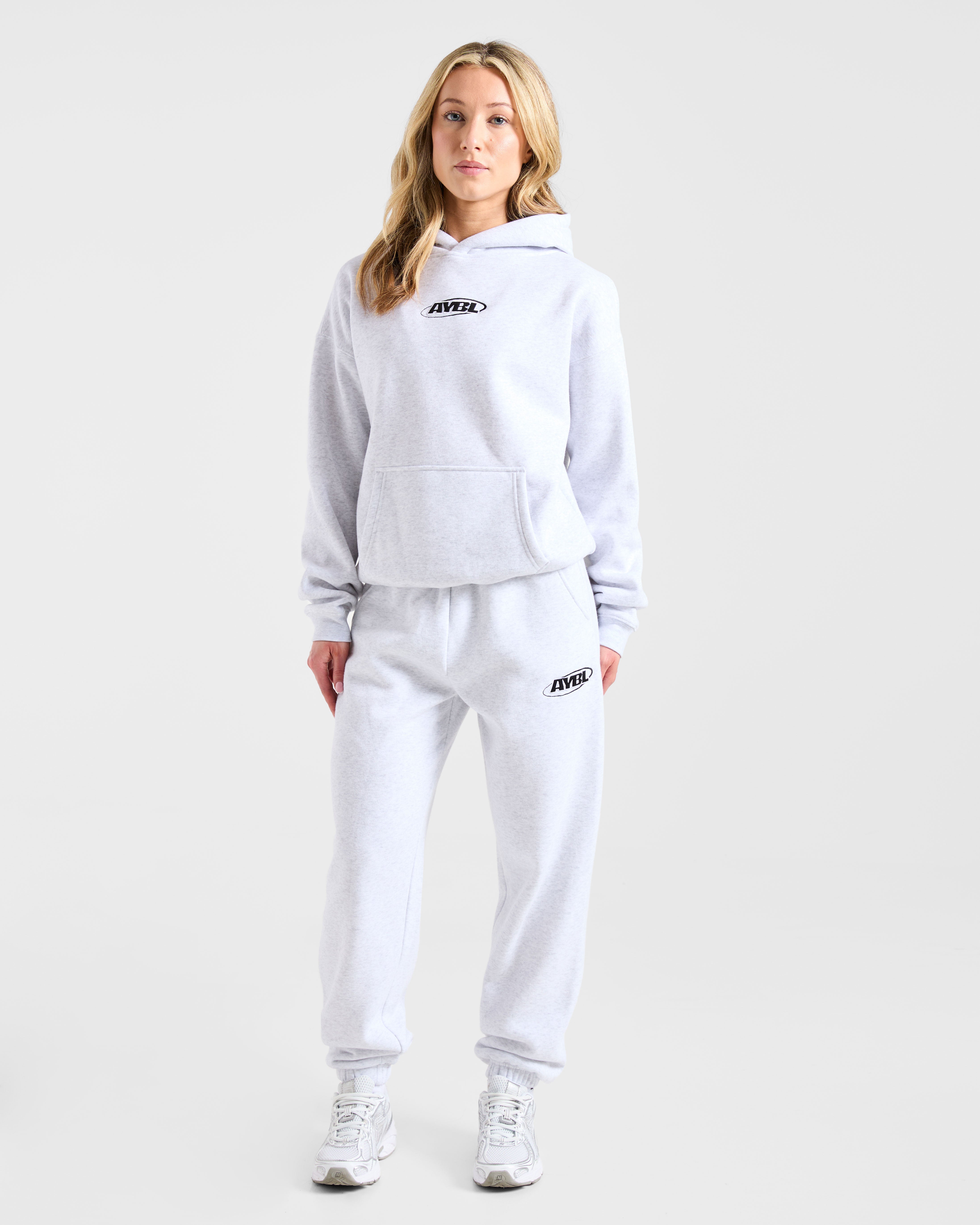 Sports Essentials Oversized Joggers - Heather Grijs/Zwart