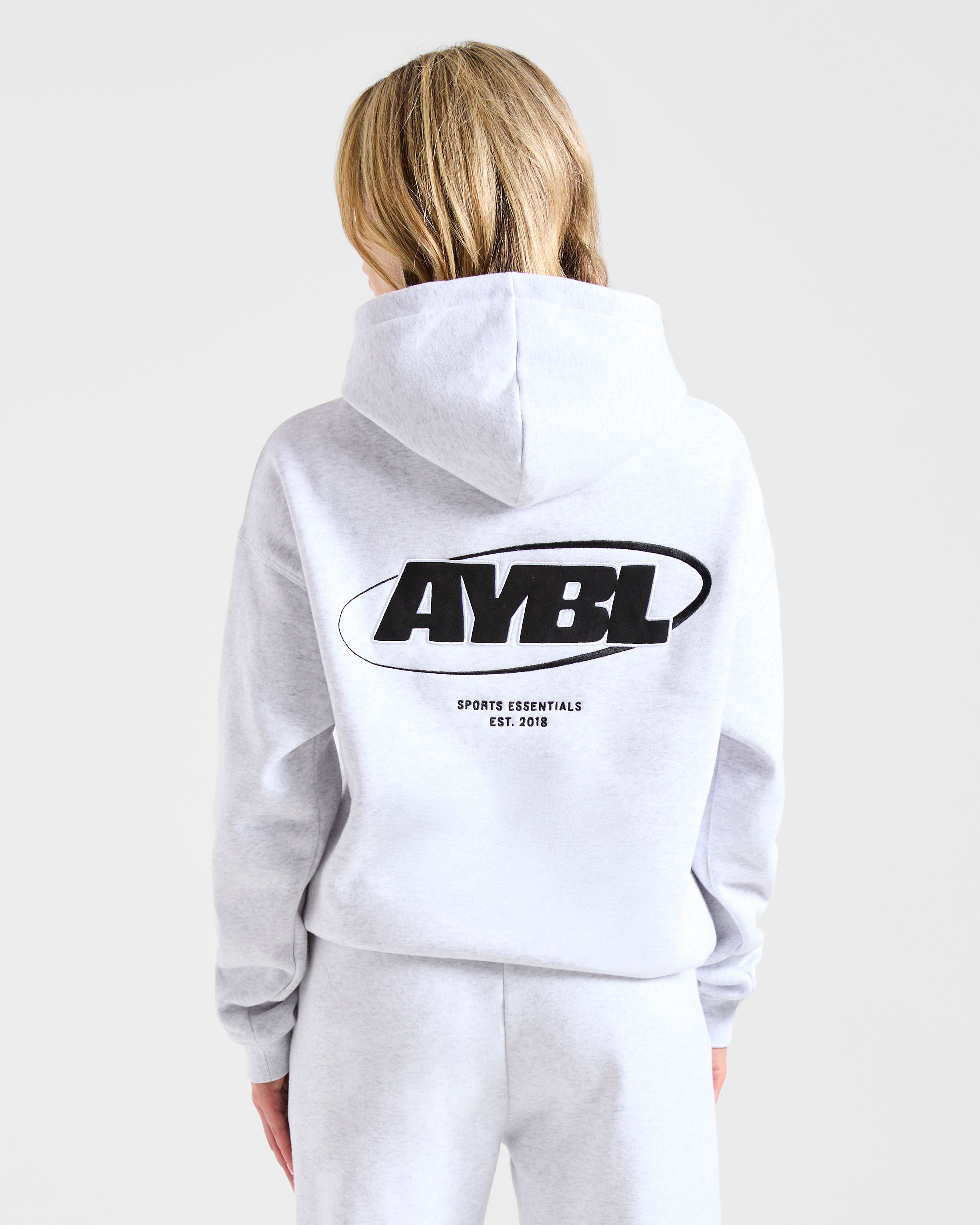 Sports Essentials Oversized Hoodie - Heather Grijs/Zwart