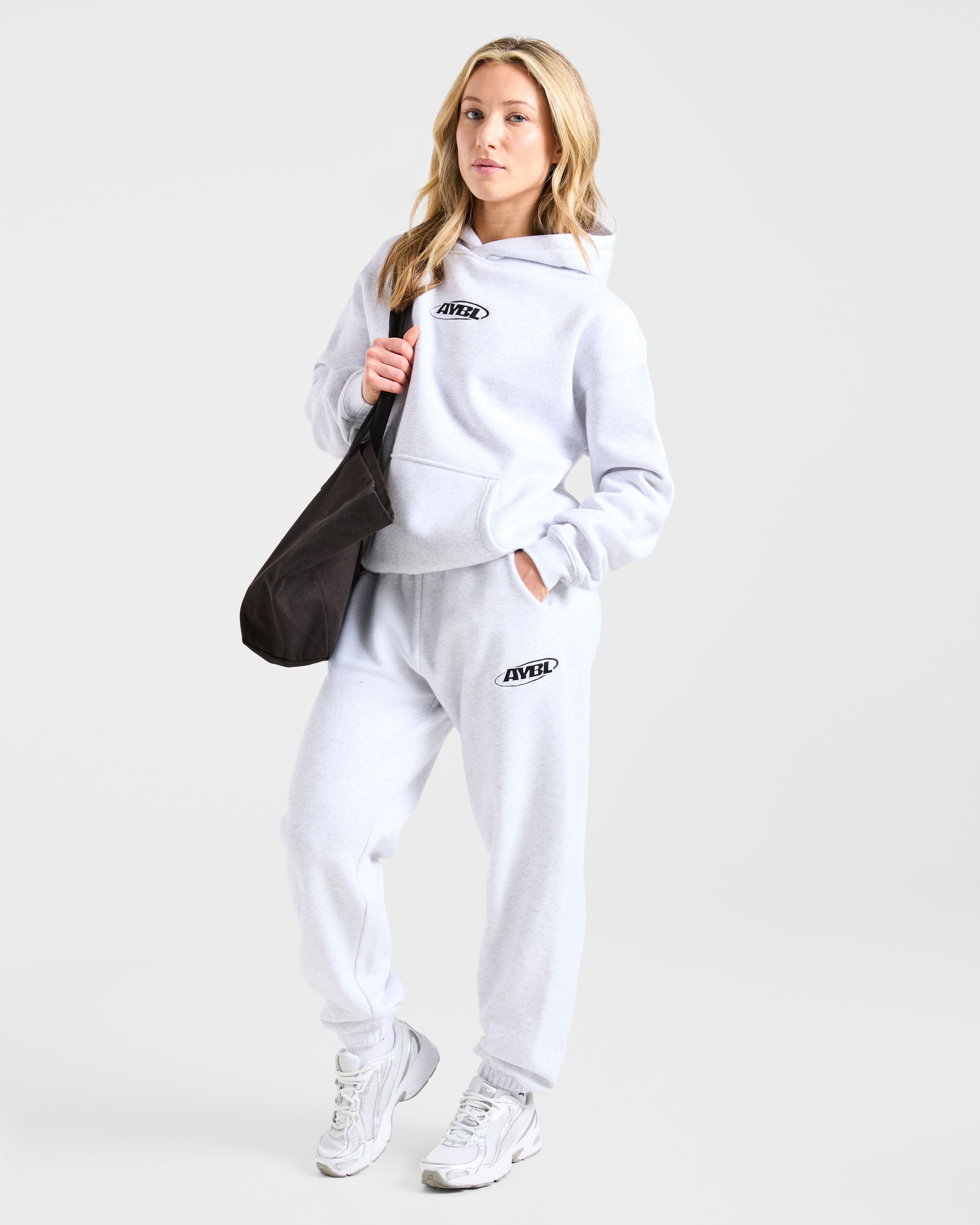 Sports Essentials Oversized Joggers - Heather Grijs/Zwart
