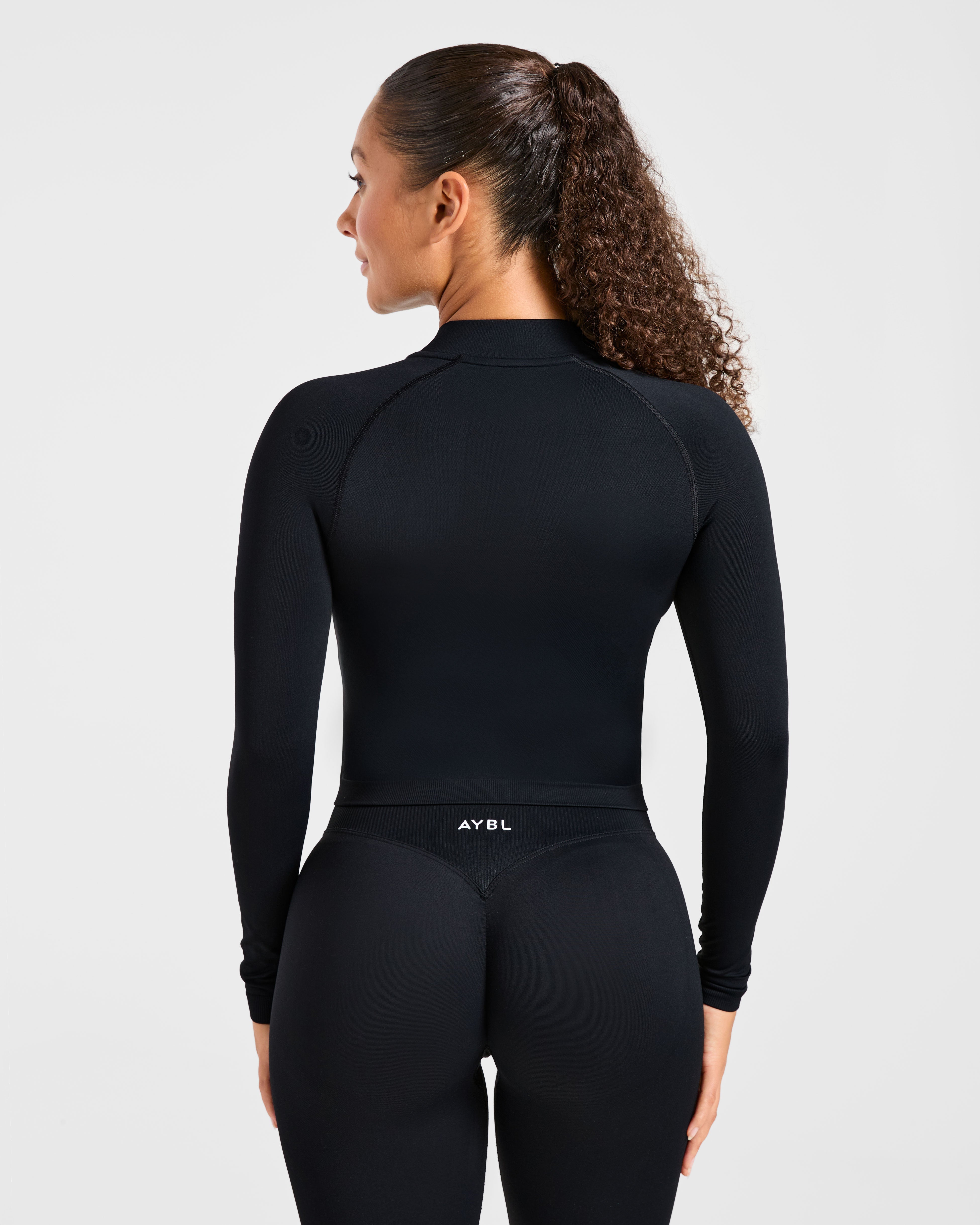 Enhance Seamless Jacket - Zwart