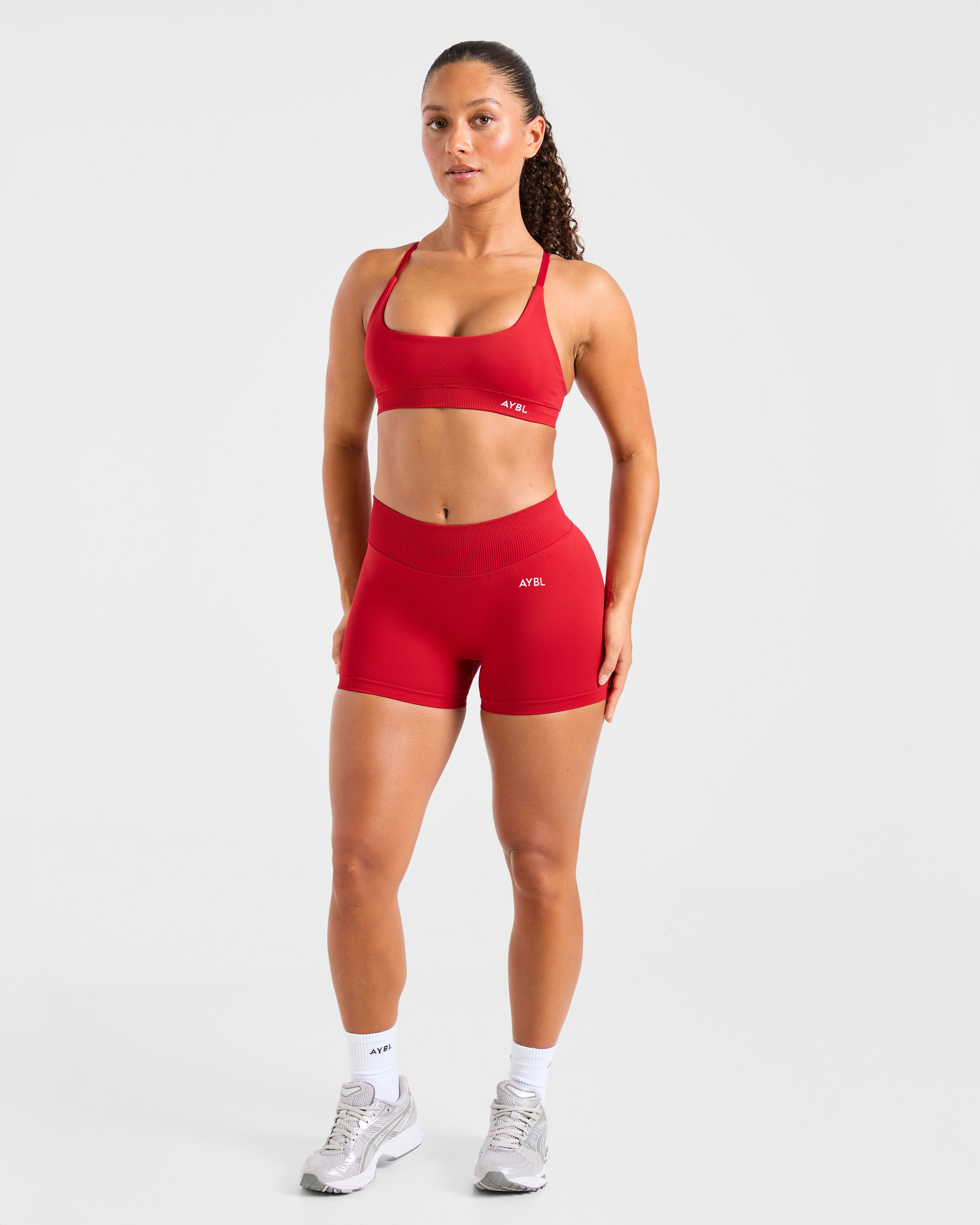 Enhance Seamless Sports Bra - Rood