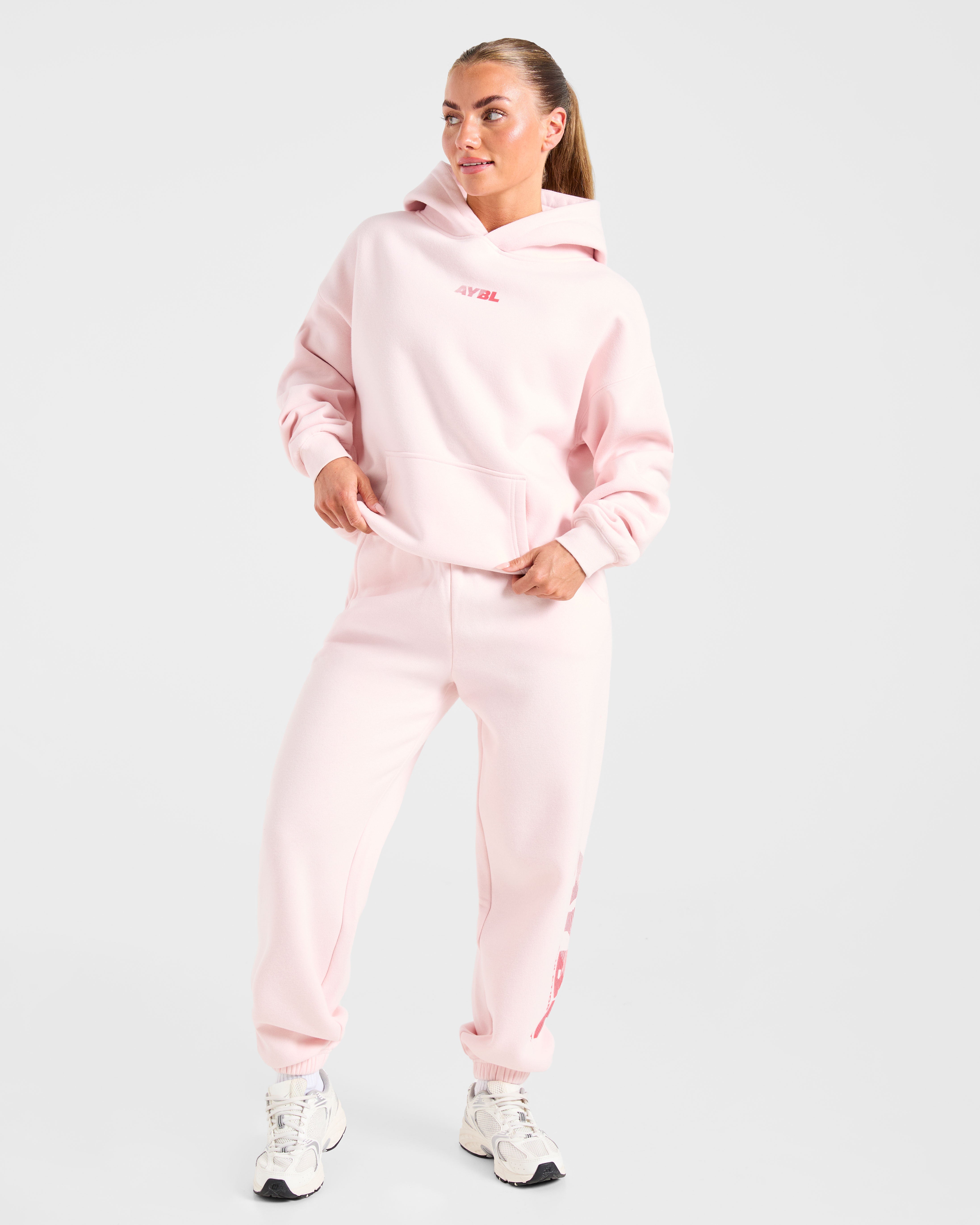 Athletics Dept Oversized Joggers - Roze
