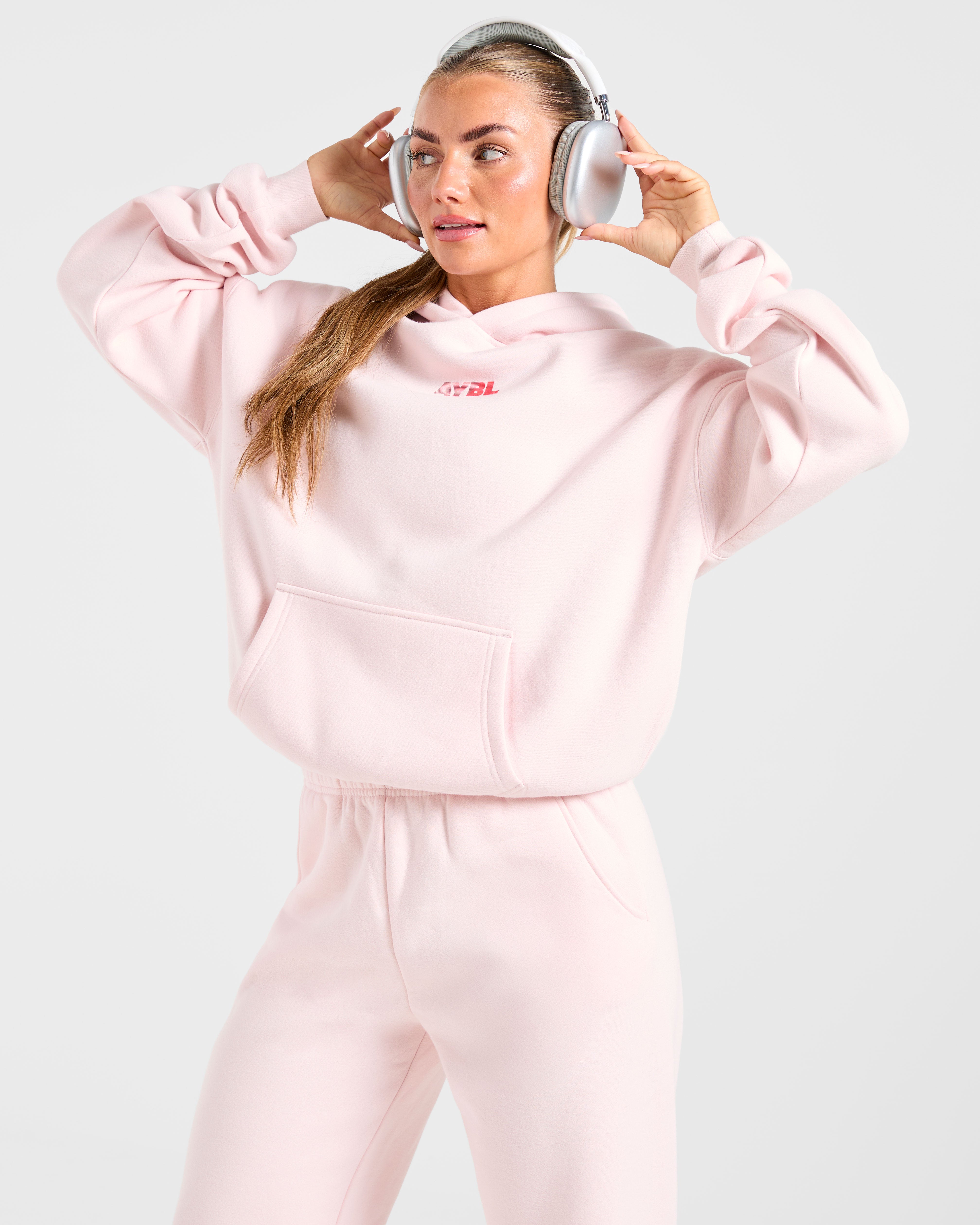 Athletics Dept Oversized Joggers - Roze