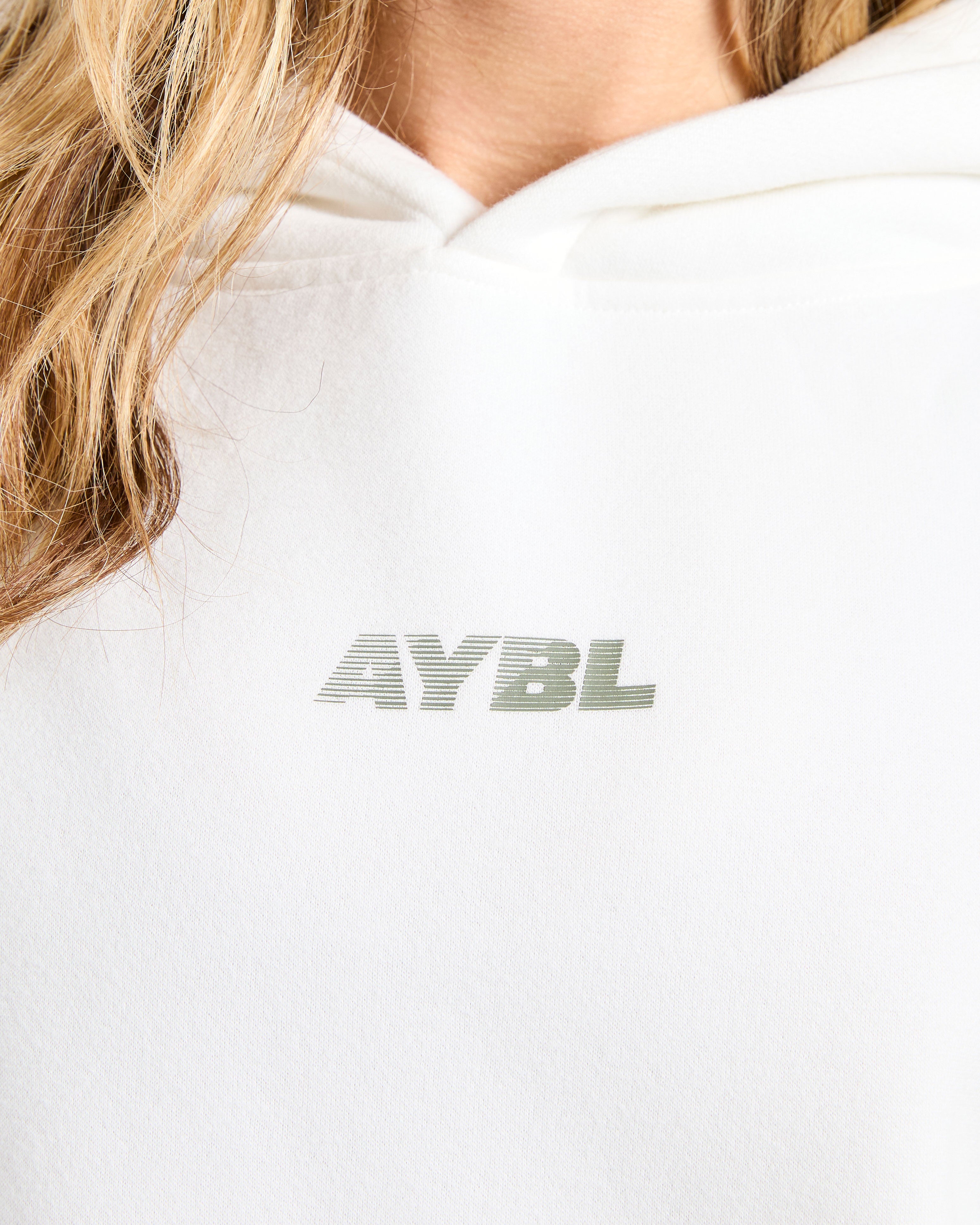 Athletics Dept Oversized Hoodie - Off Wit