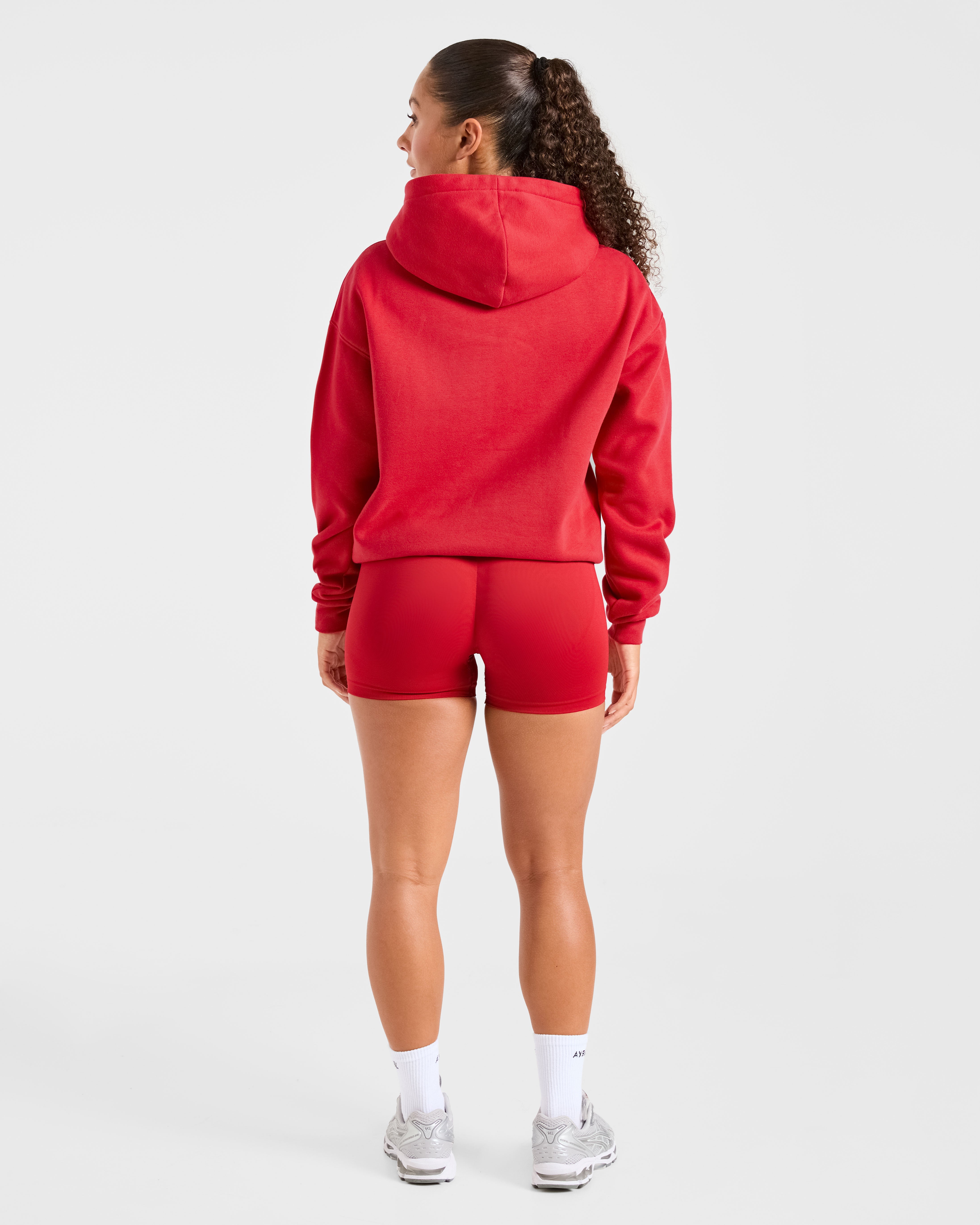 Varsity 2.0 Oversized Hoodie - Rood