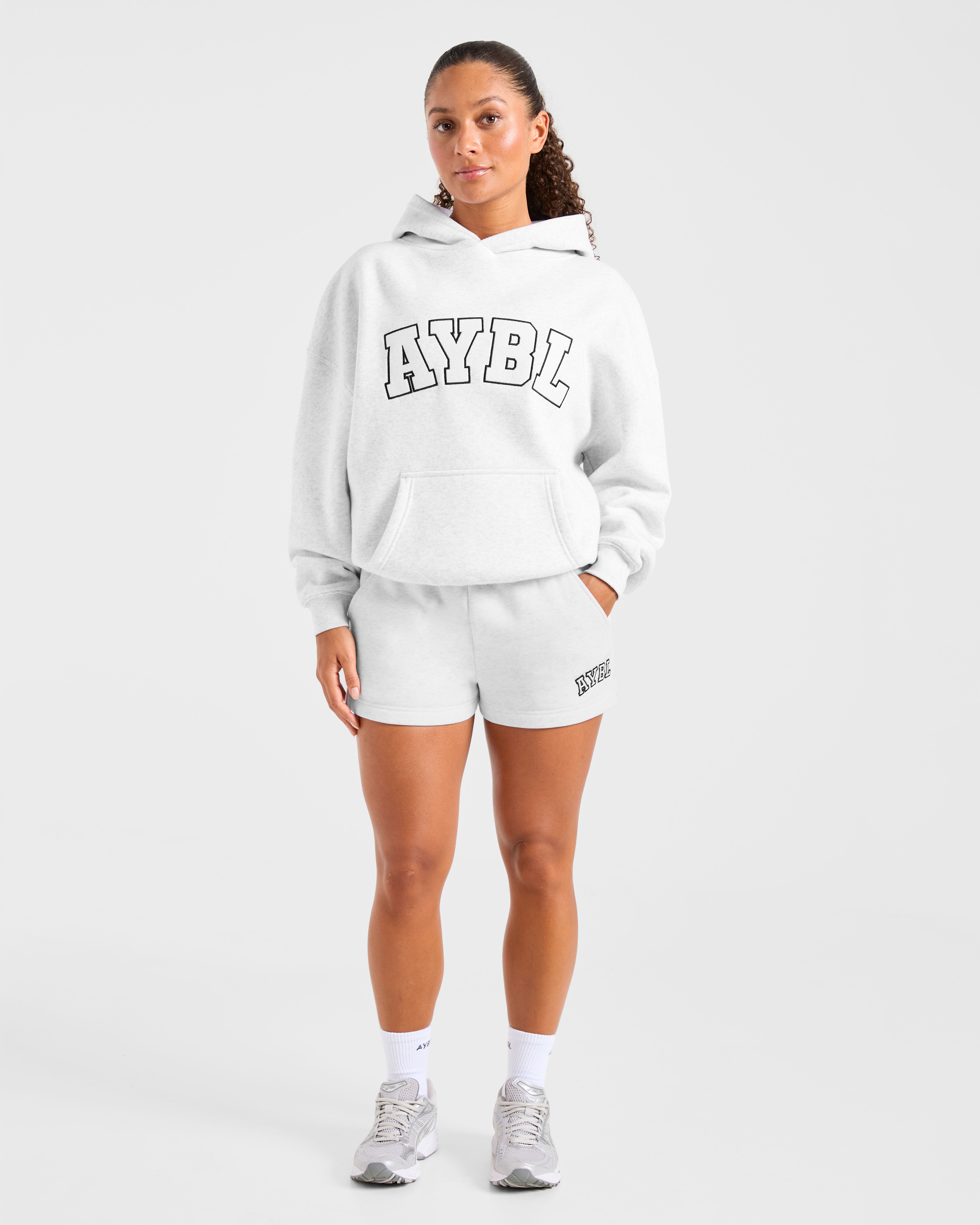 Varsity 2.0 Oversized Shorts - Heather Grijs