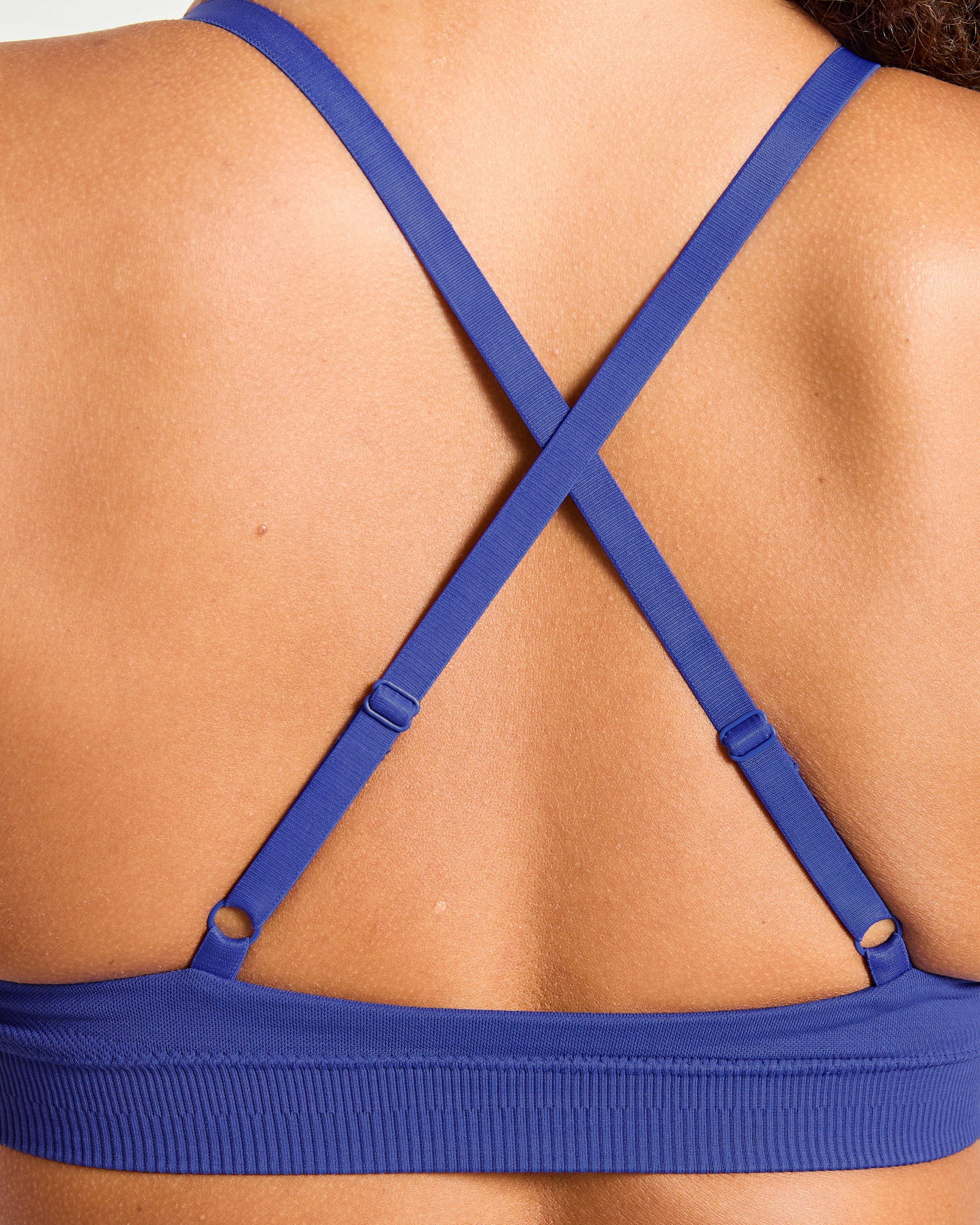 Enhance Seamless Sports Bra - Cobalt Blauw