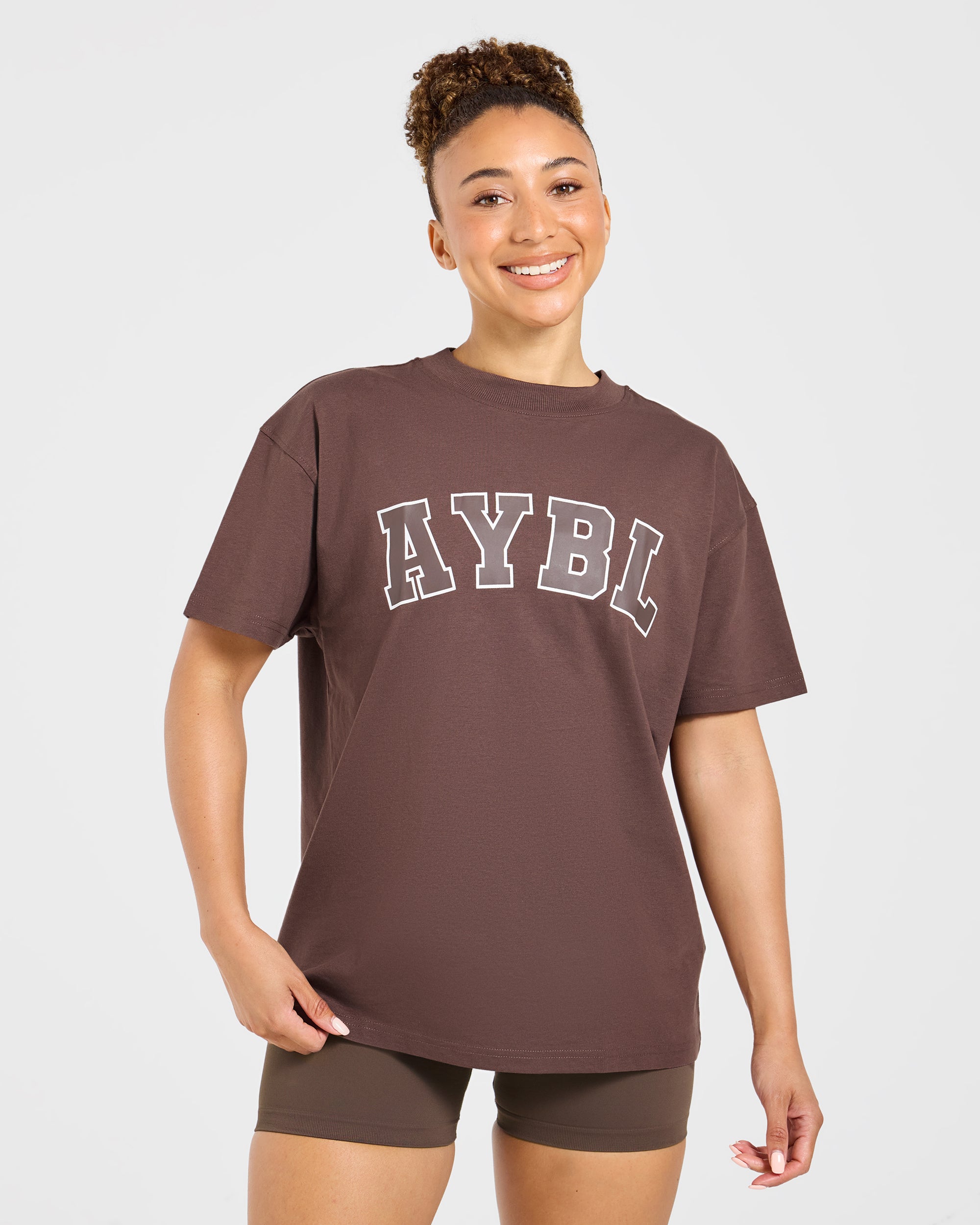 Varsity 2.0 Oversized T Shirt - Bruin
