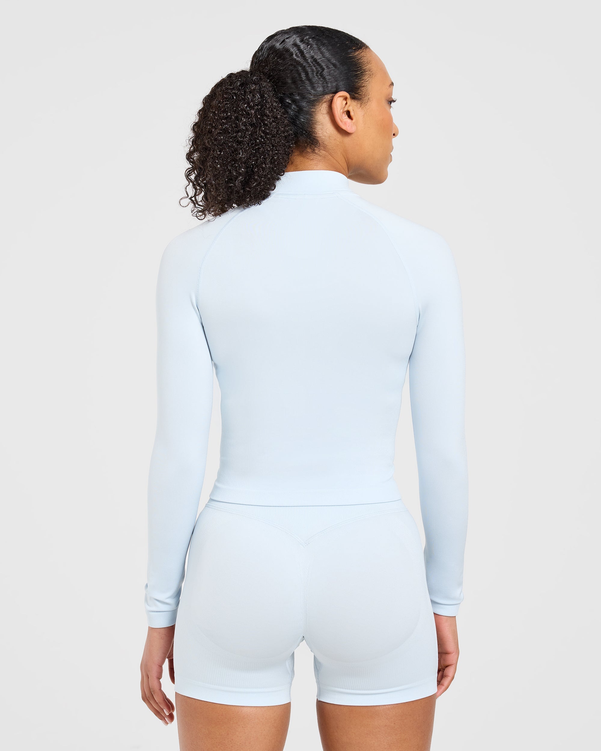 Adapt Seamless Jacket - Iced Blauw