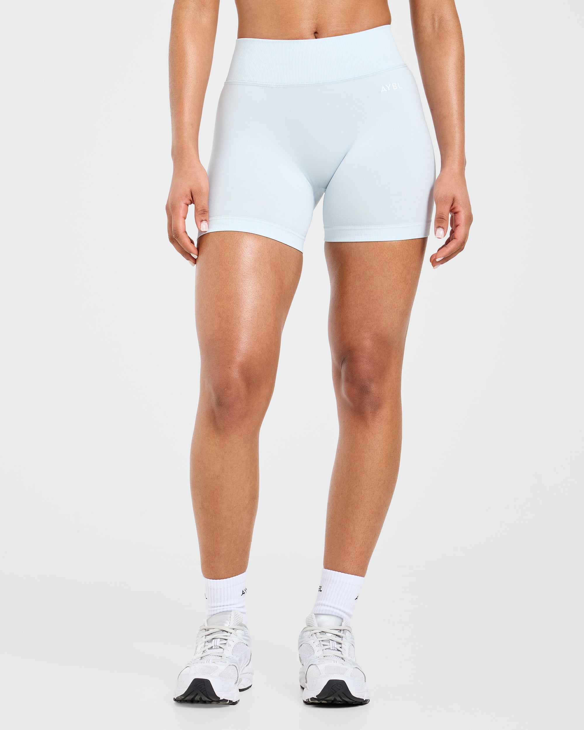 Adapt Seamless Shorts | 4.5" - Iced Blauw