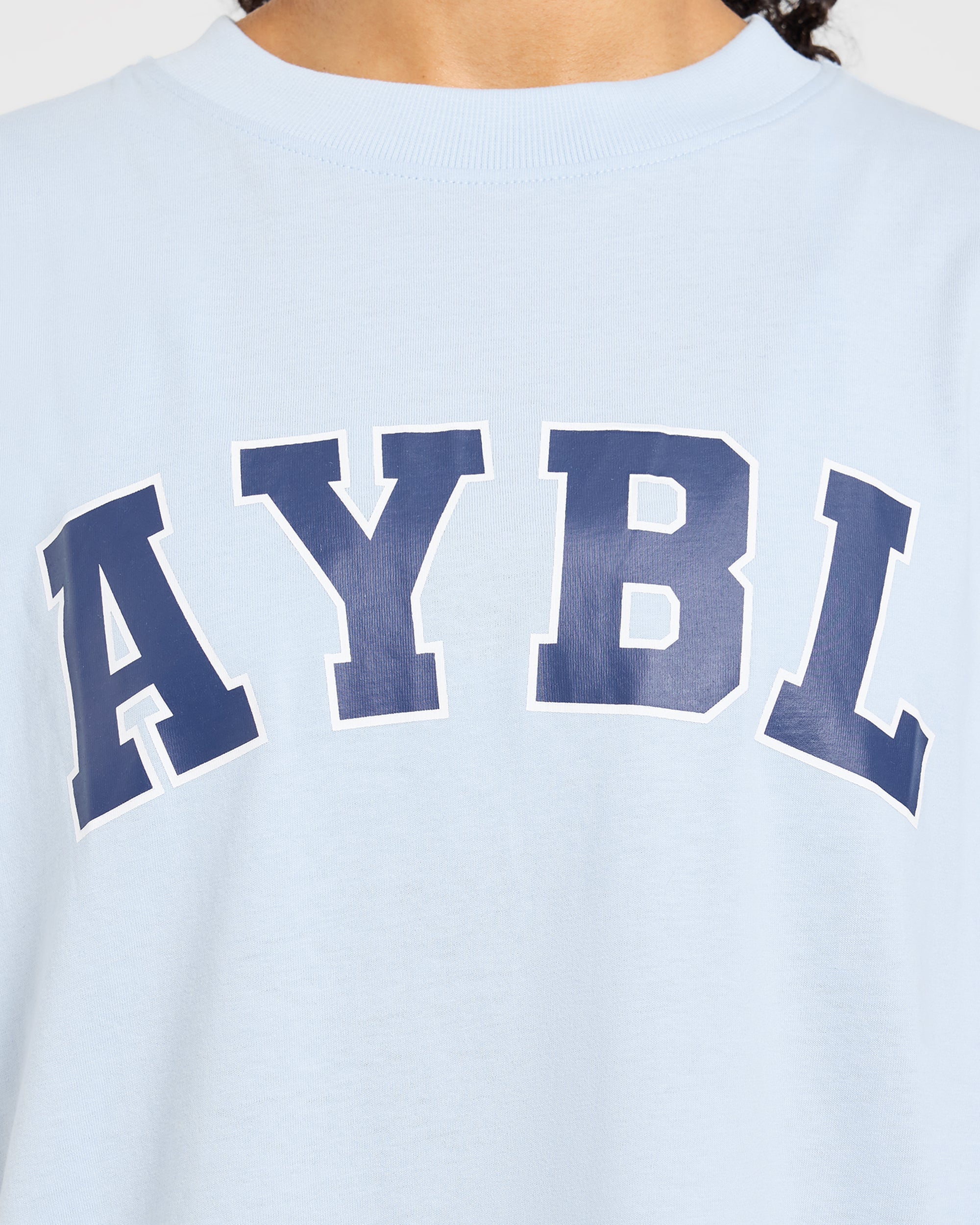 Varsity 2.0 Oversized T Shirt - Blauw