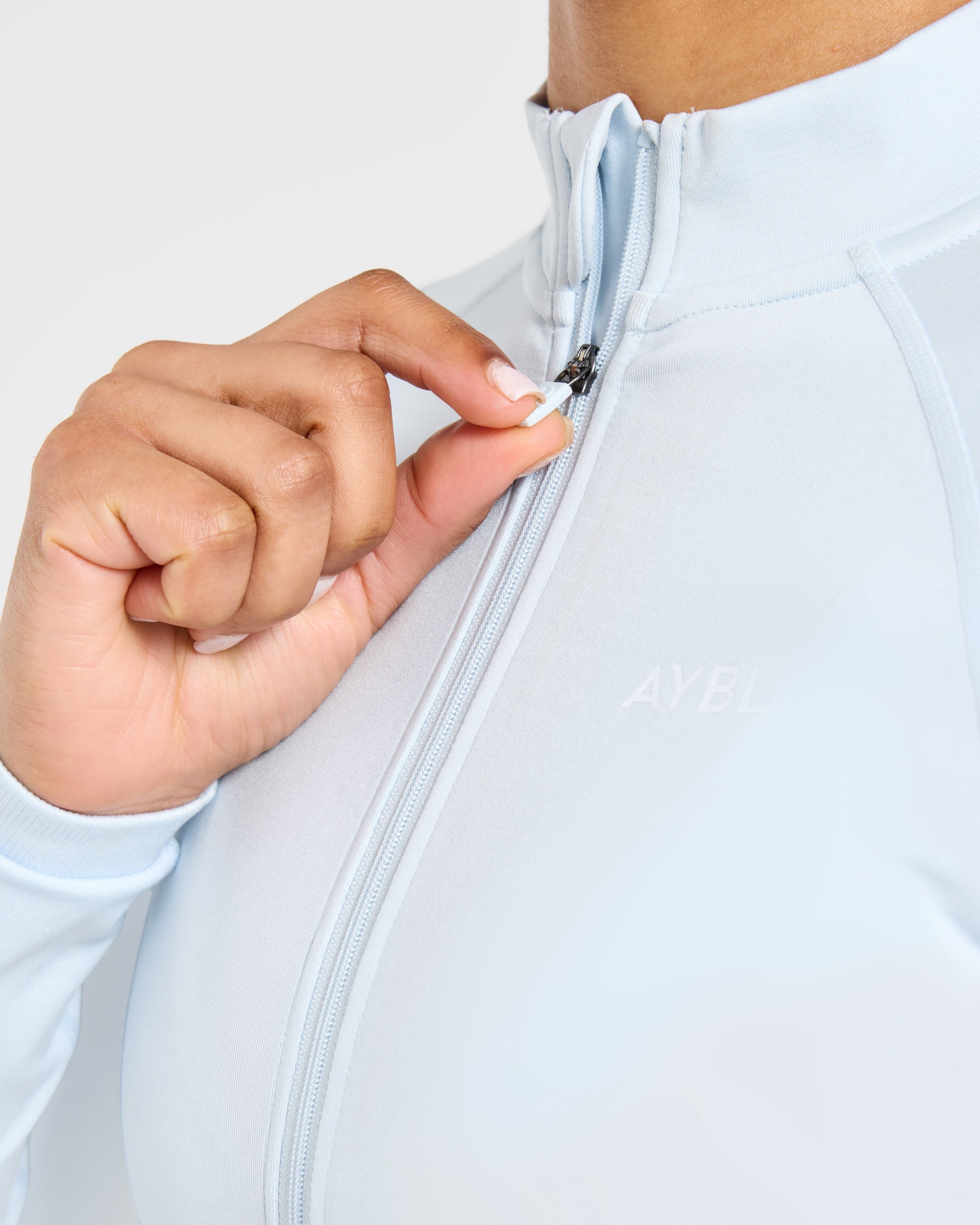 Adapt Seamless Jacket - Iced Blauw