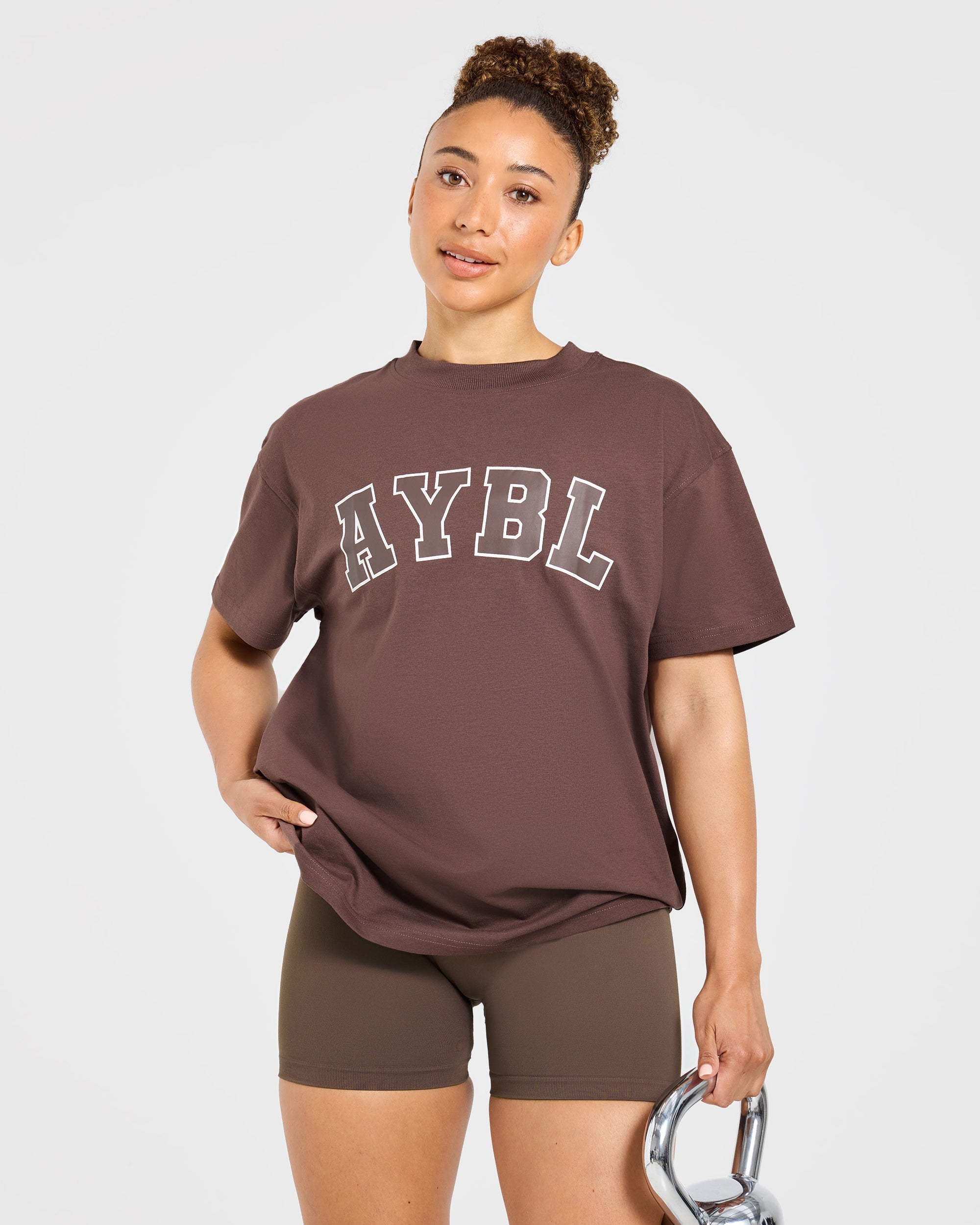 Varsity 2.0 Oversized T Shirt - Bruin
