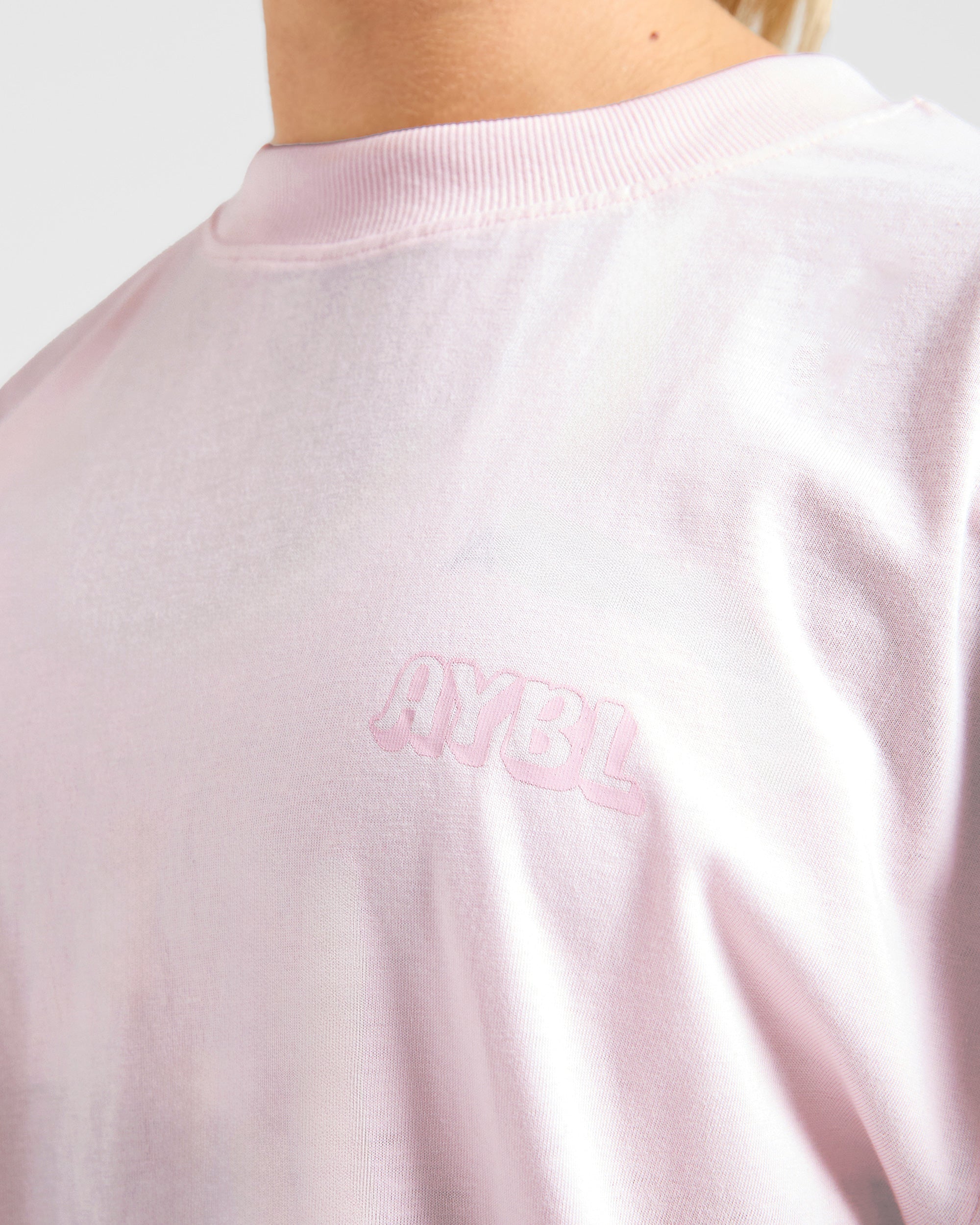 Gym Girl Era Oversized T Shirt - Roze