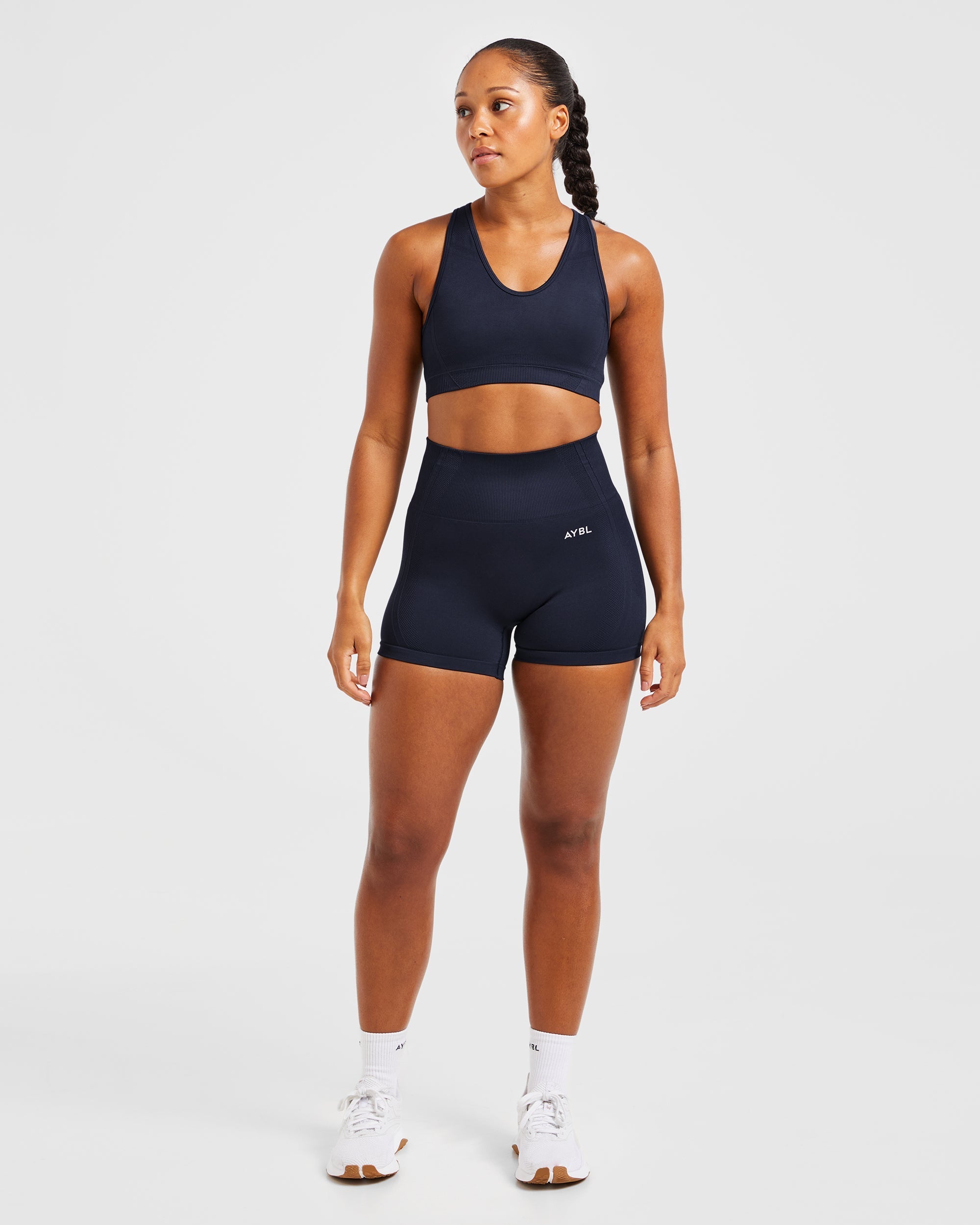 Balance V3 Seamless Sports Bra - Navy