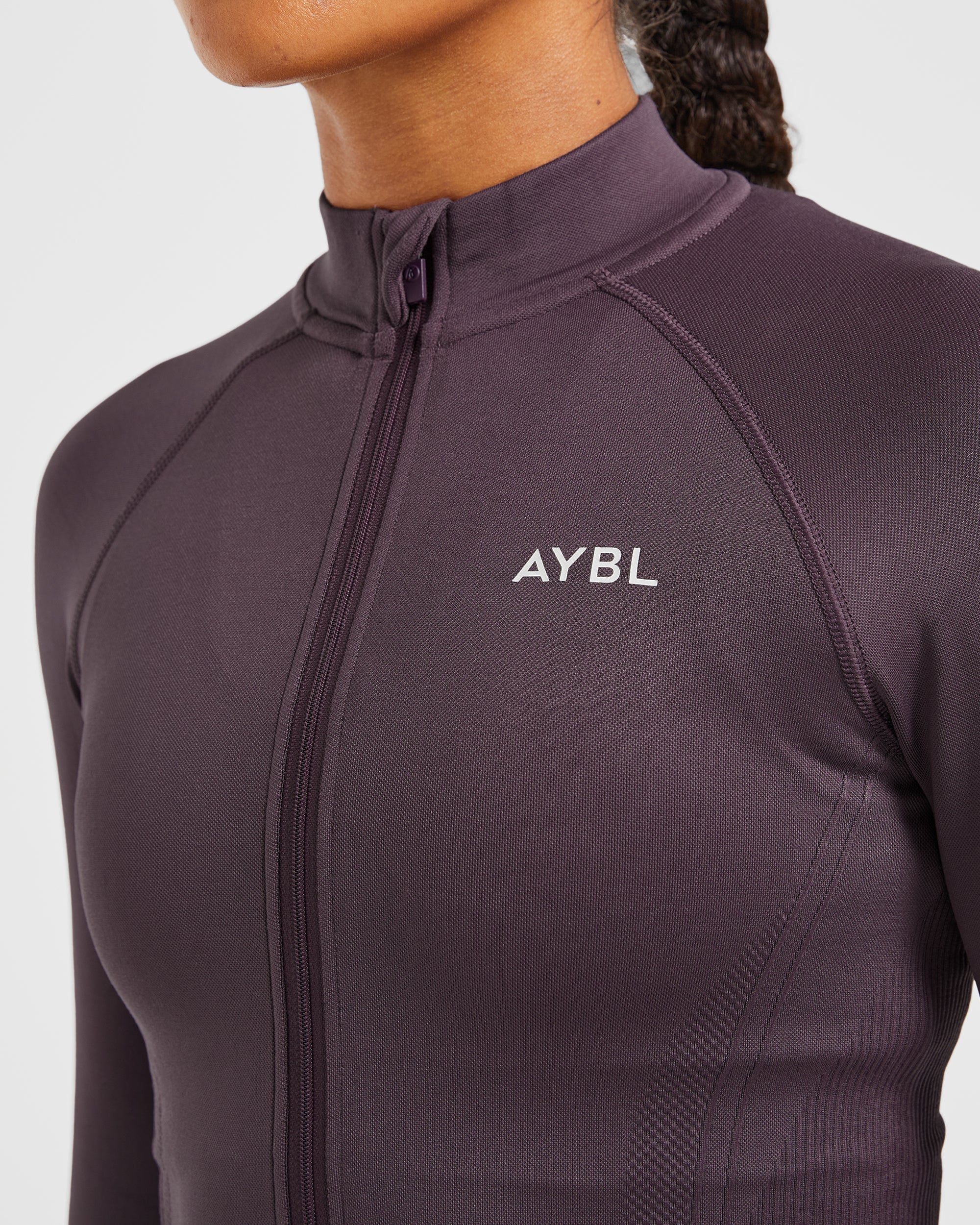 Balance V3 Seamless Zip Jacket - Paars