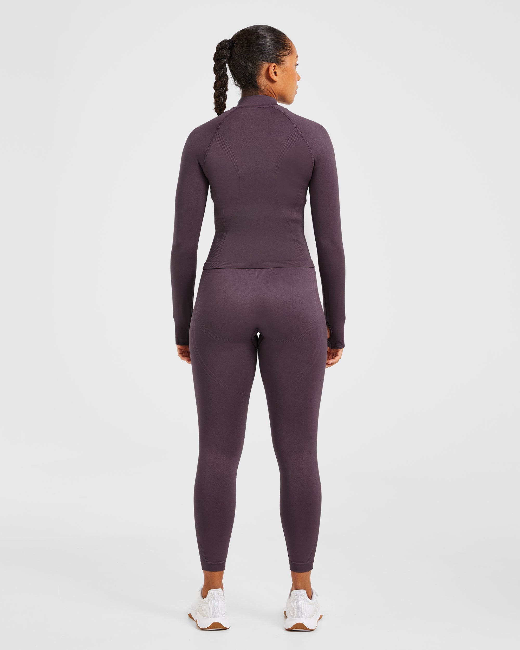 Balance V3 Seamless Zip Jacket - Paars