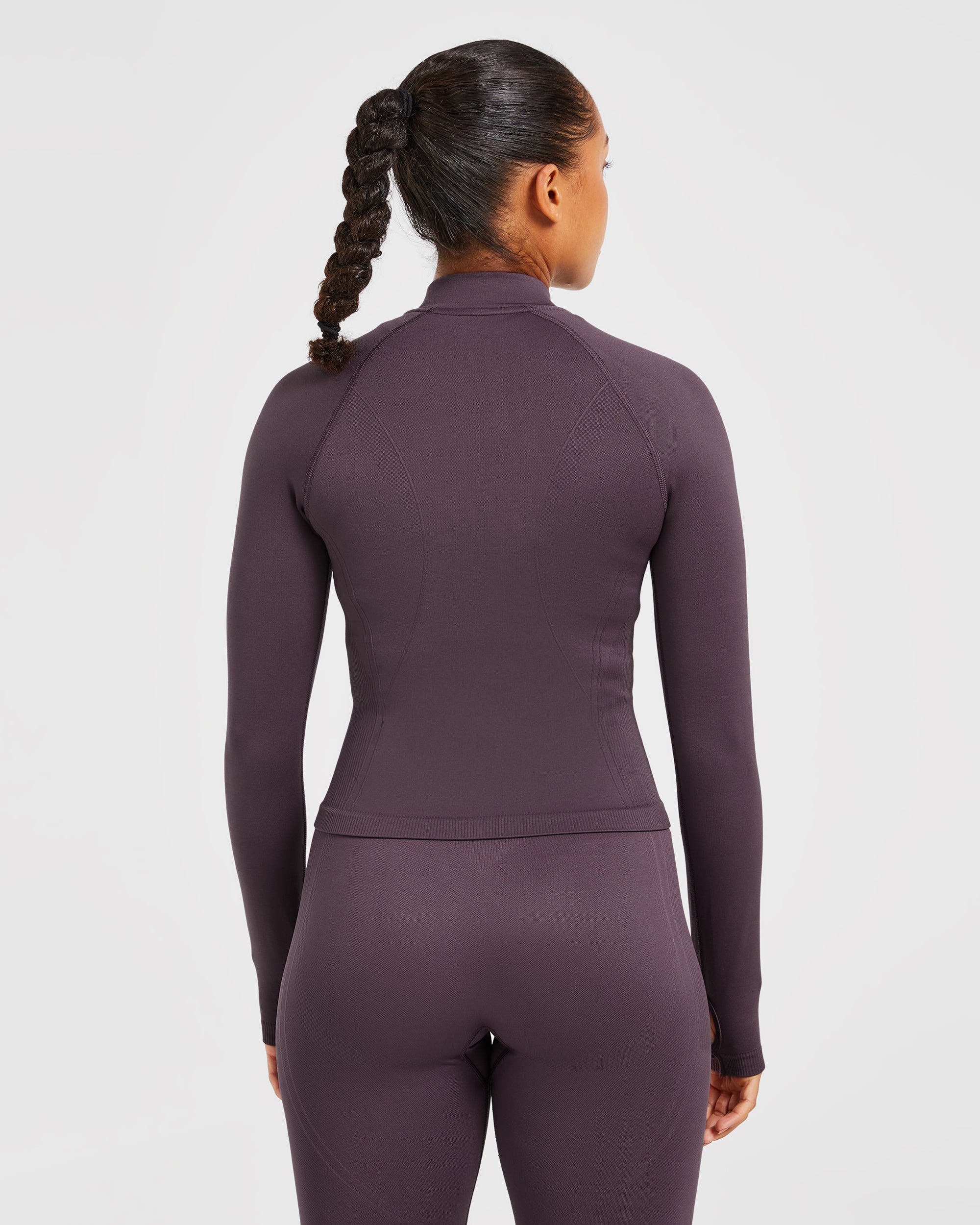 Balance V3 Seamless Zip Jacket - Paars