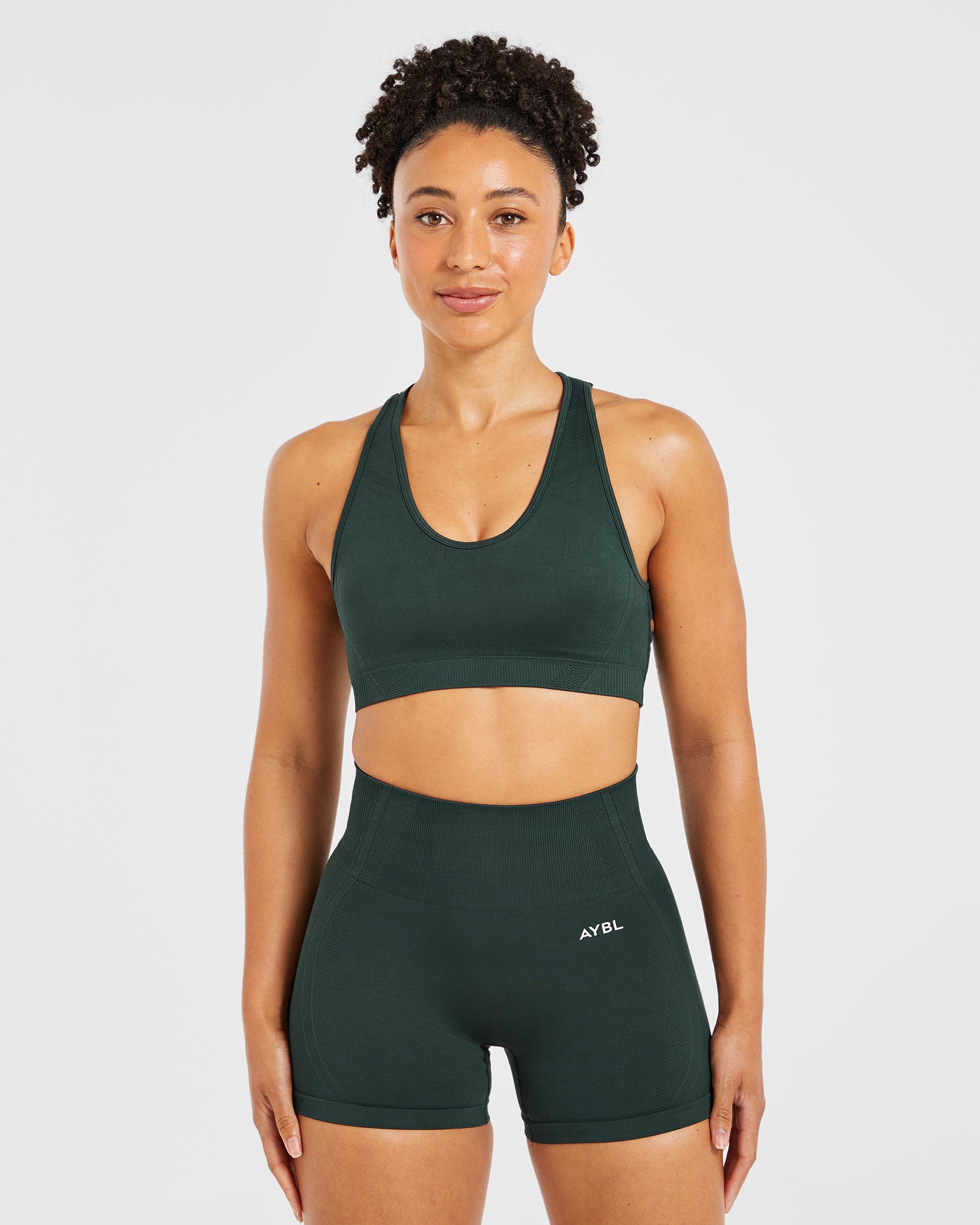 Balance V3 Seamless Sports Bra - Dark Groen