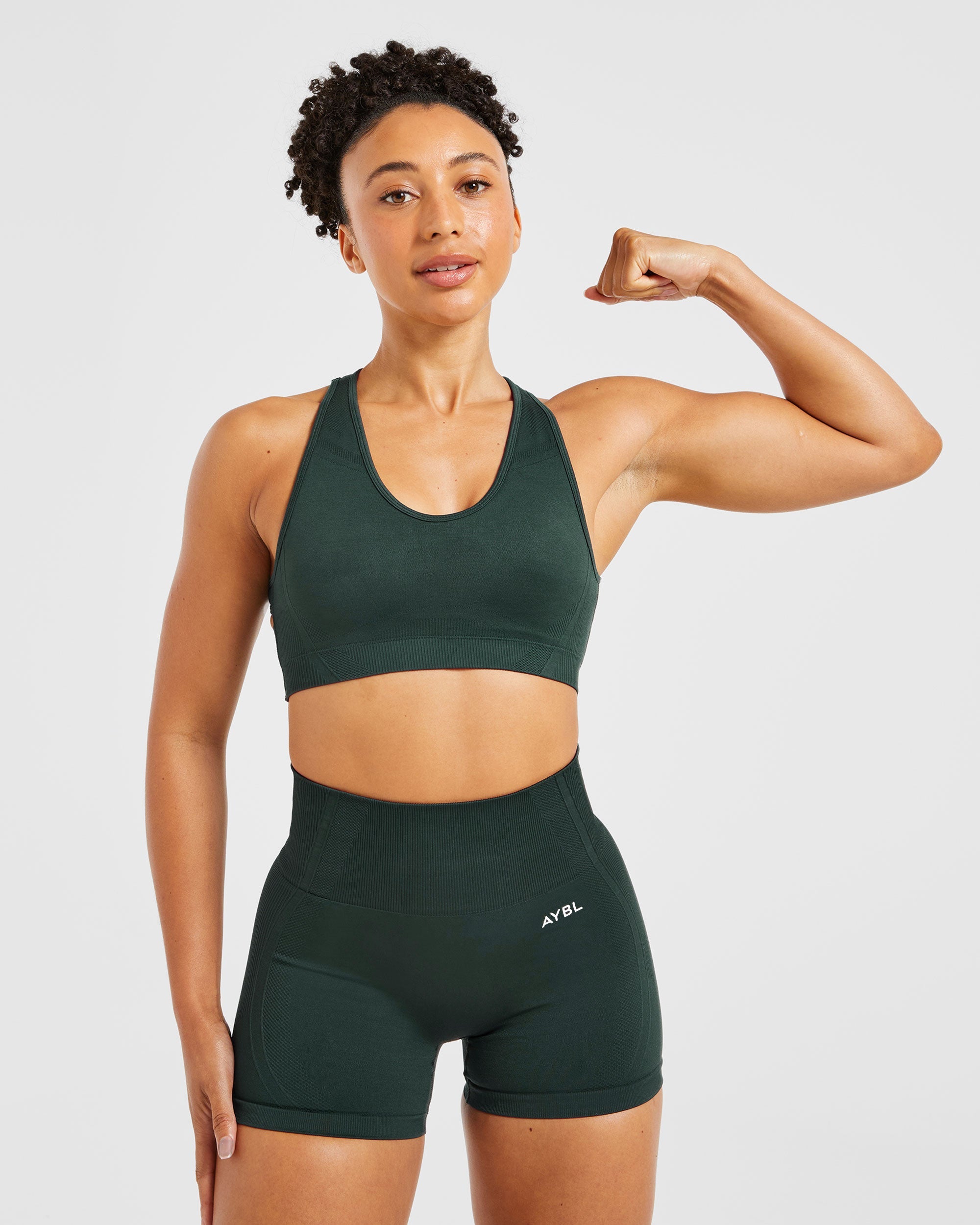 Balance V3 Seamless Sports Bra - Dark Groen