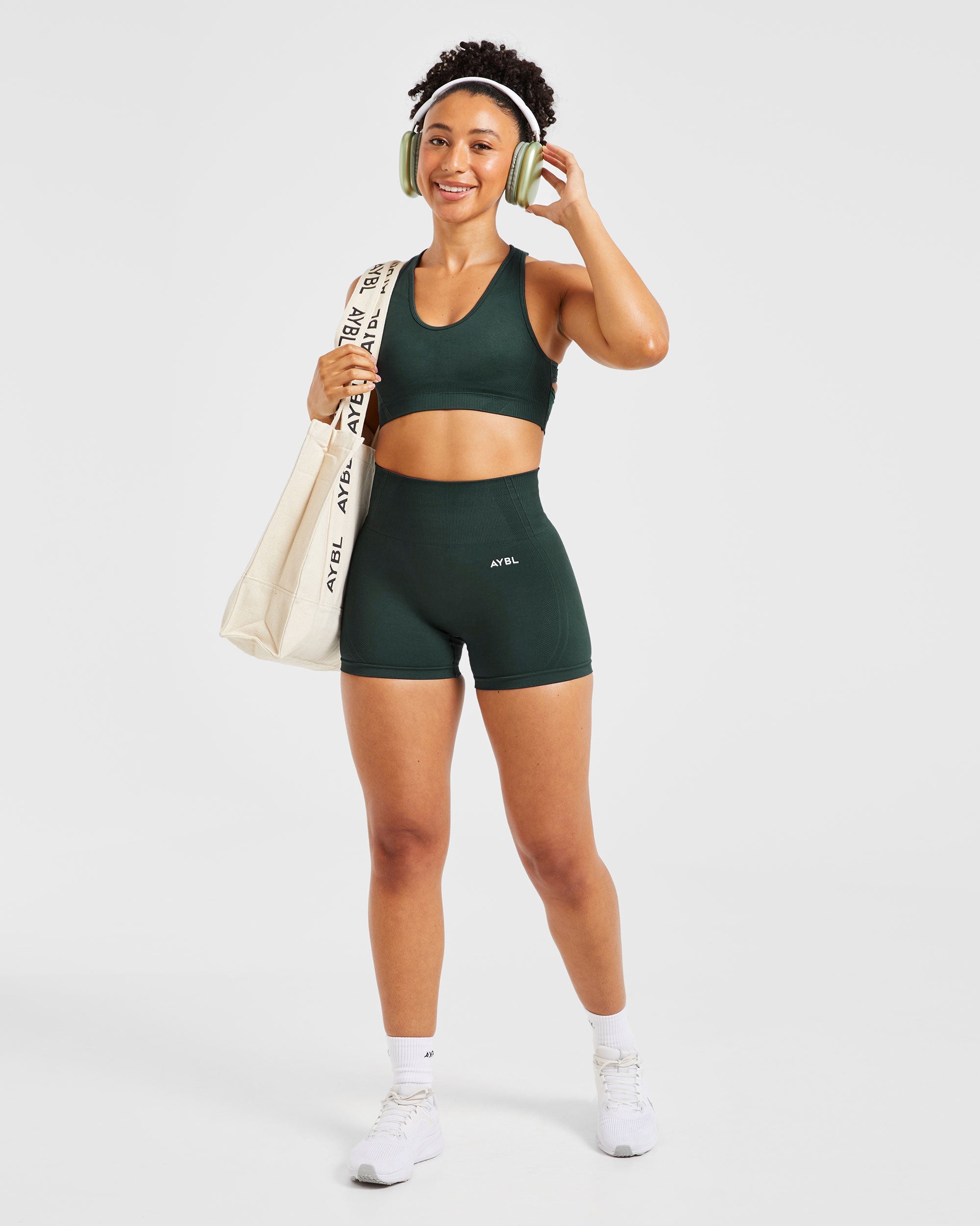 Balance V3 Seamless Sports Bra - Dark Groen