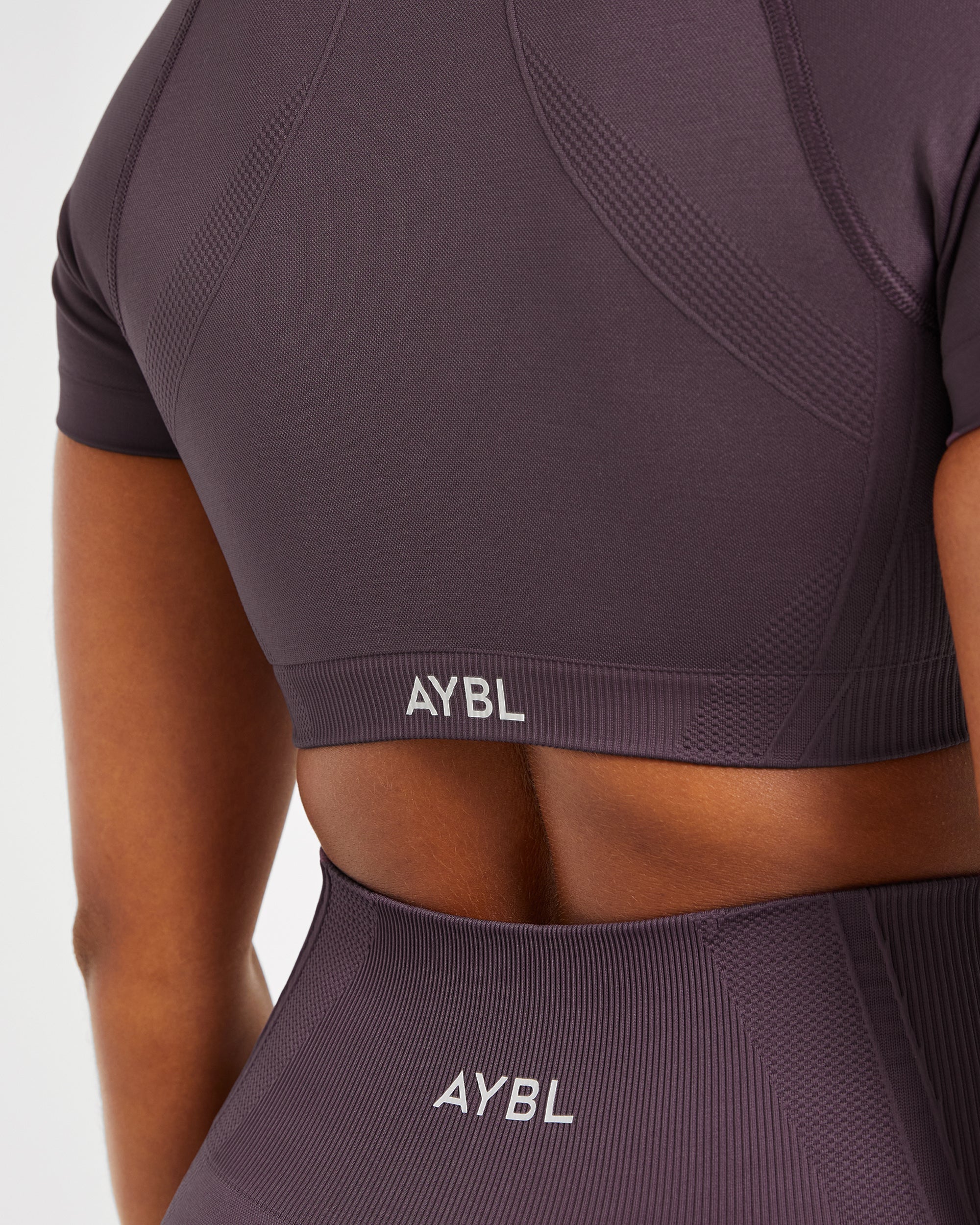 Balance V3 Seamless Crop Top - Paars