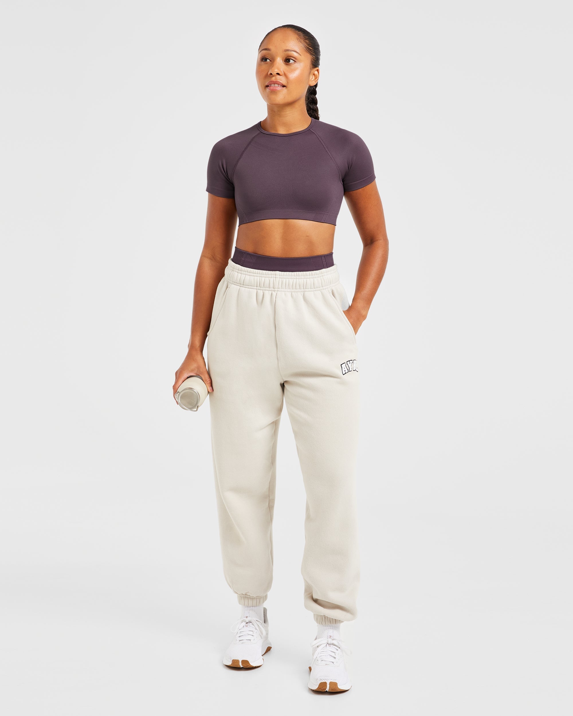 Balance V3 Seamless Crop Top - Paars