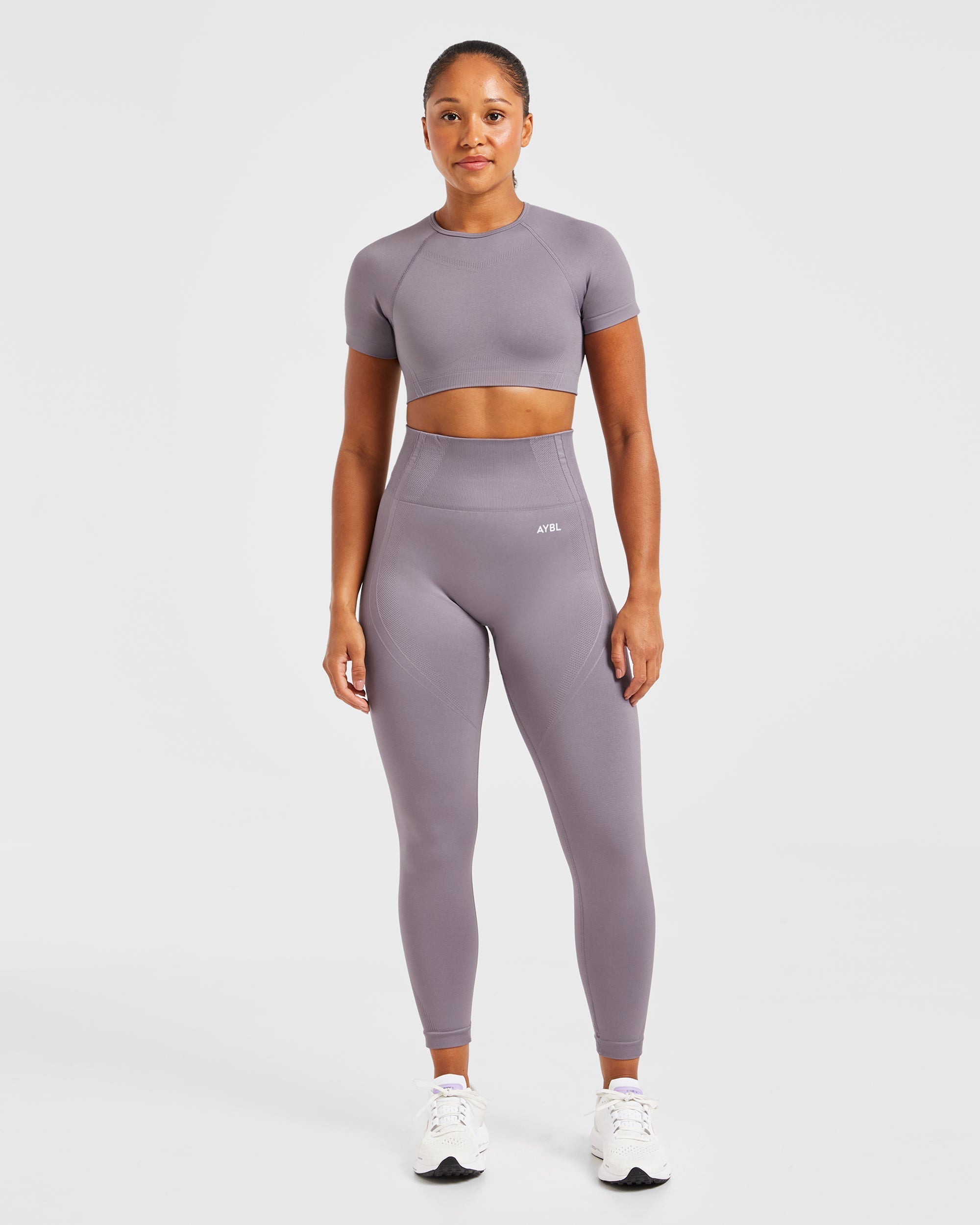 Balance V3 Seamless Crop Top - Mauve