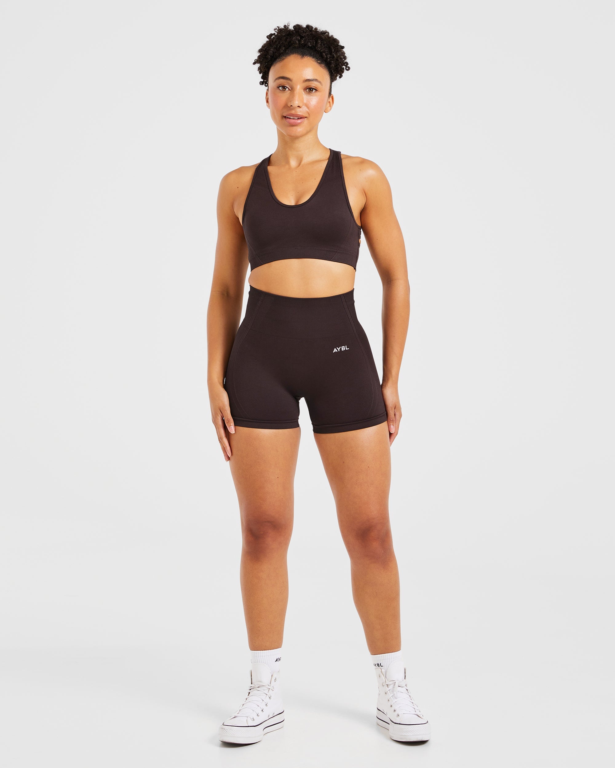 Balance V3 Seamless Sports Bra - Dark Bruin