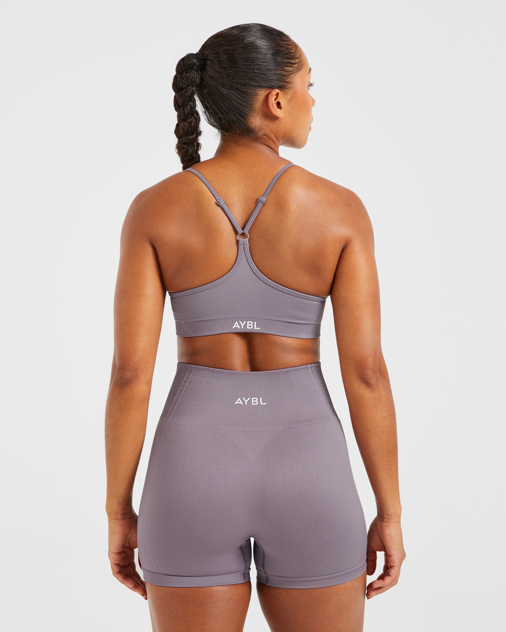 Balance V3 Seamless Strappy Sports Bra - Mauve