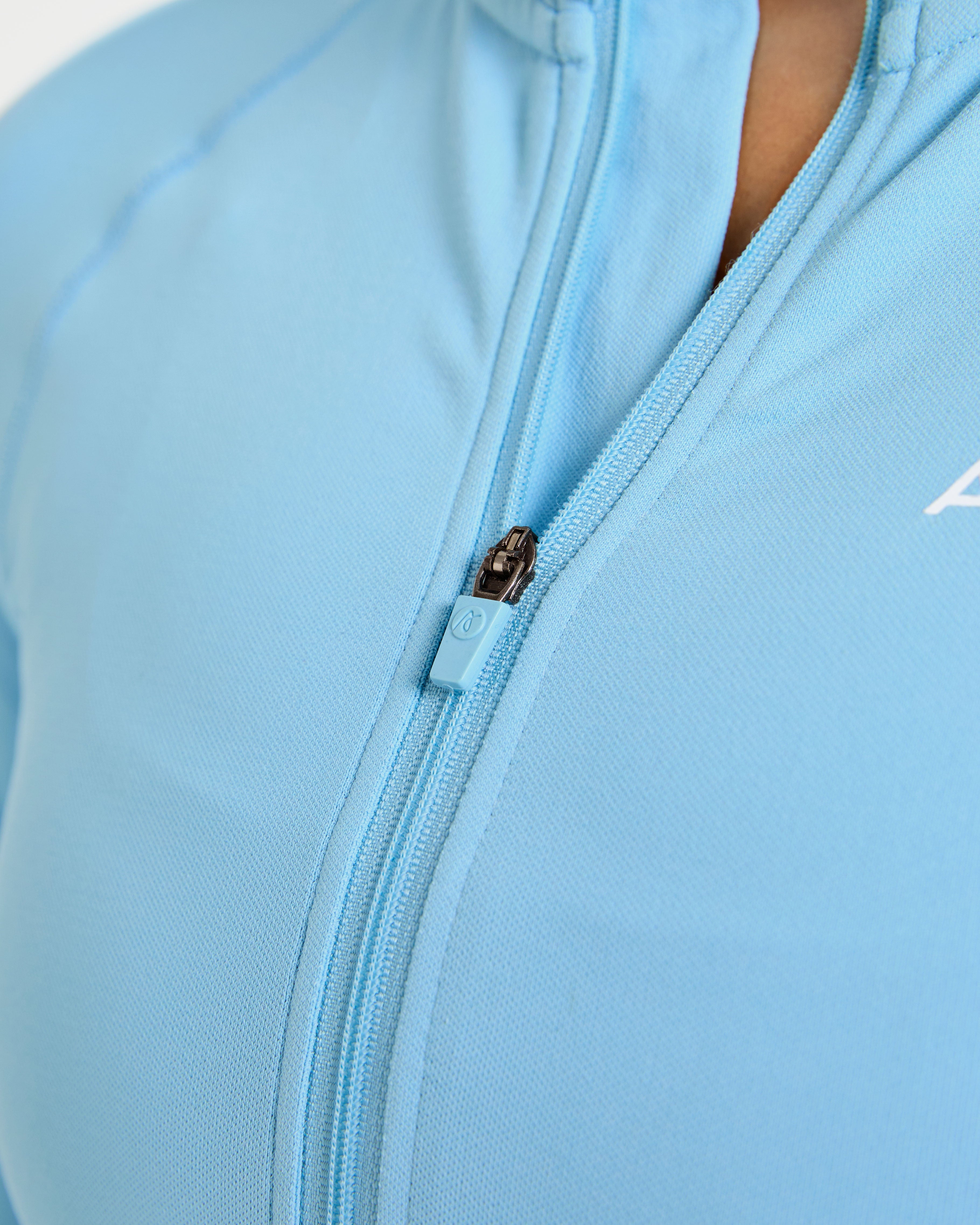 Enhance Seamless Jacket - Powder Blauw