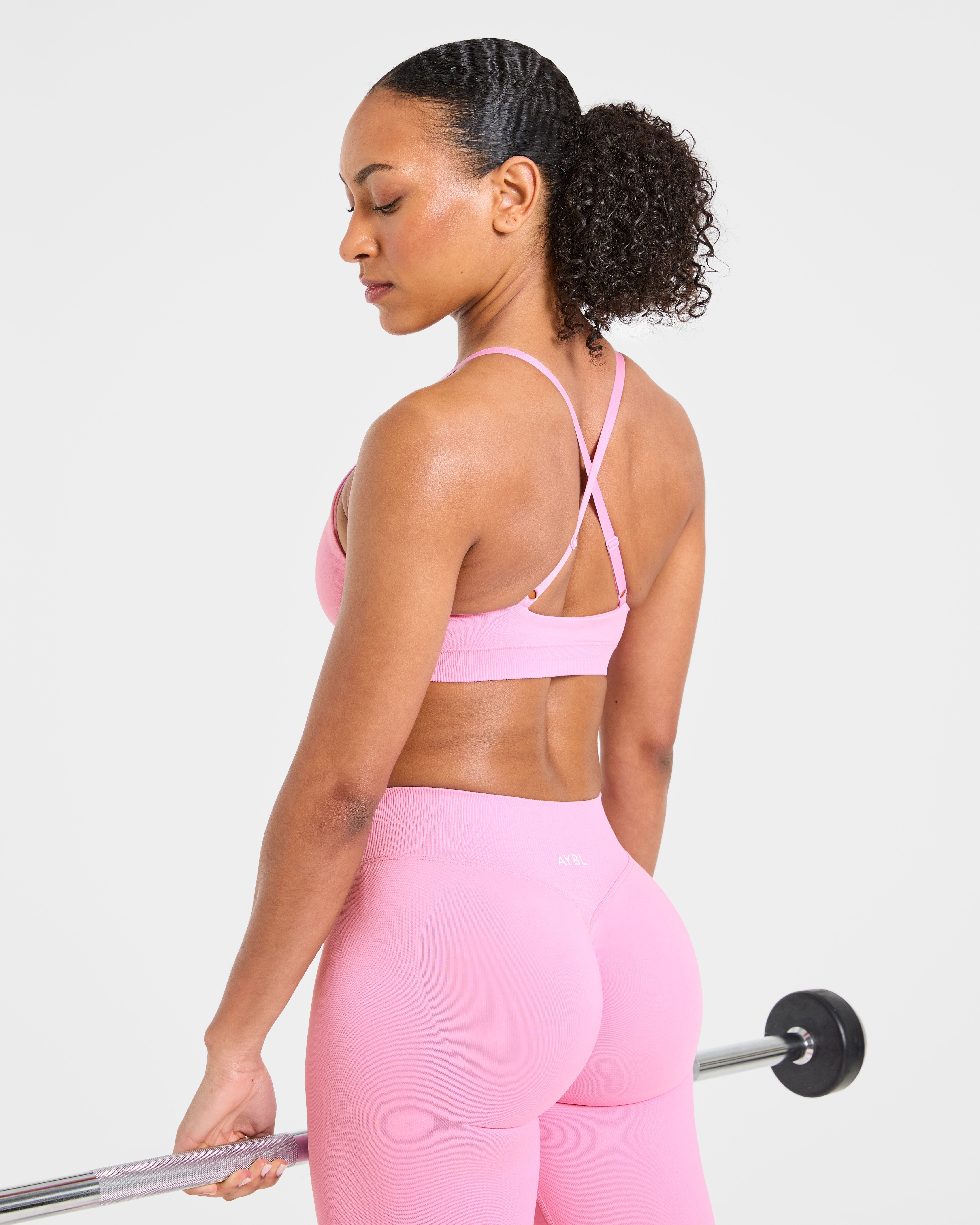 Enhance Seamless Sports Bra - Sugar Roze