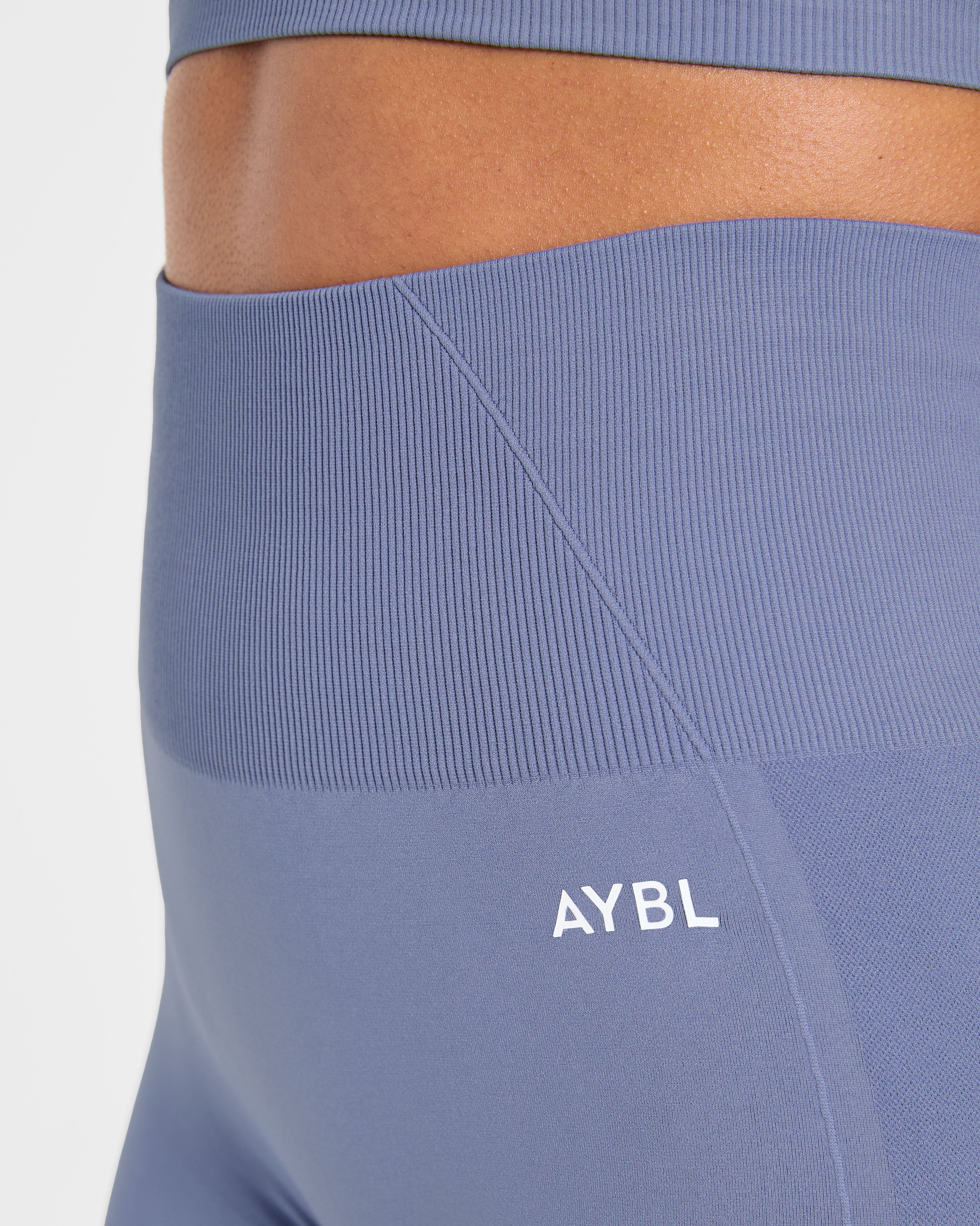 Empower Seamless Shorts - Slate Blauw