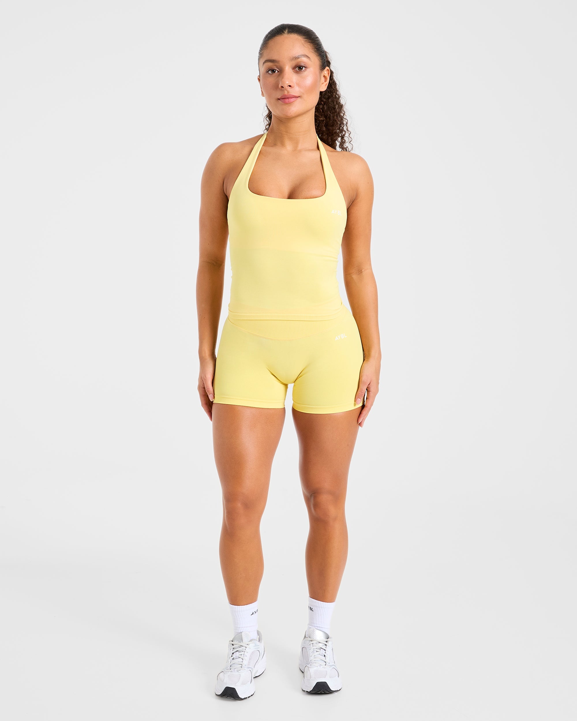 Enhance Seamless Shorts | 3.5" - Bright Geel