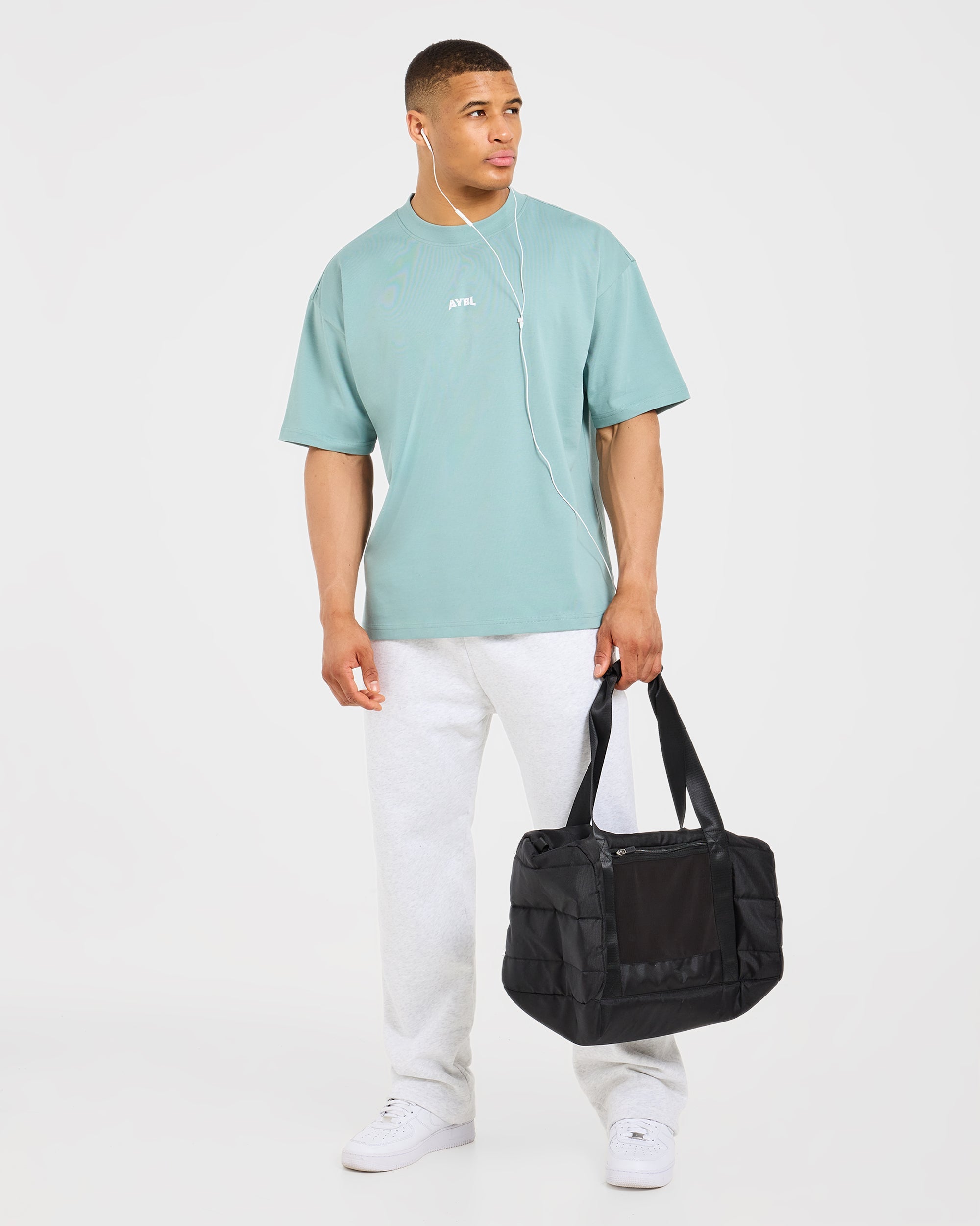 Wesley Vissers X Beyond Limits Oversized T Shirt - Aqua Mint