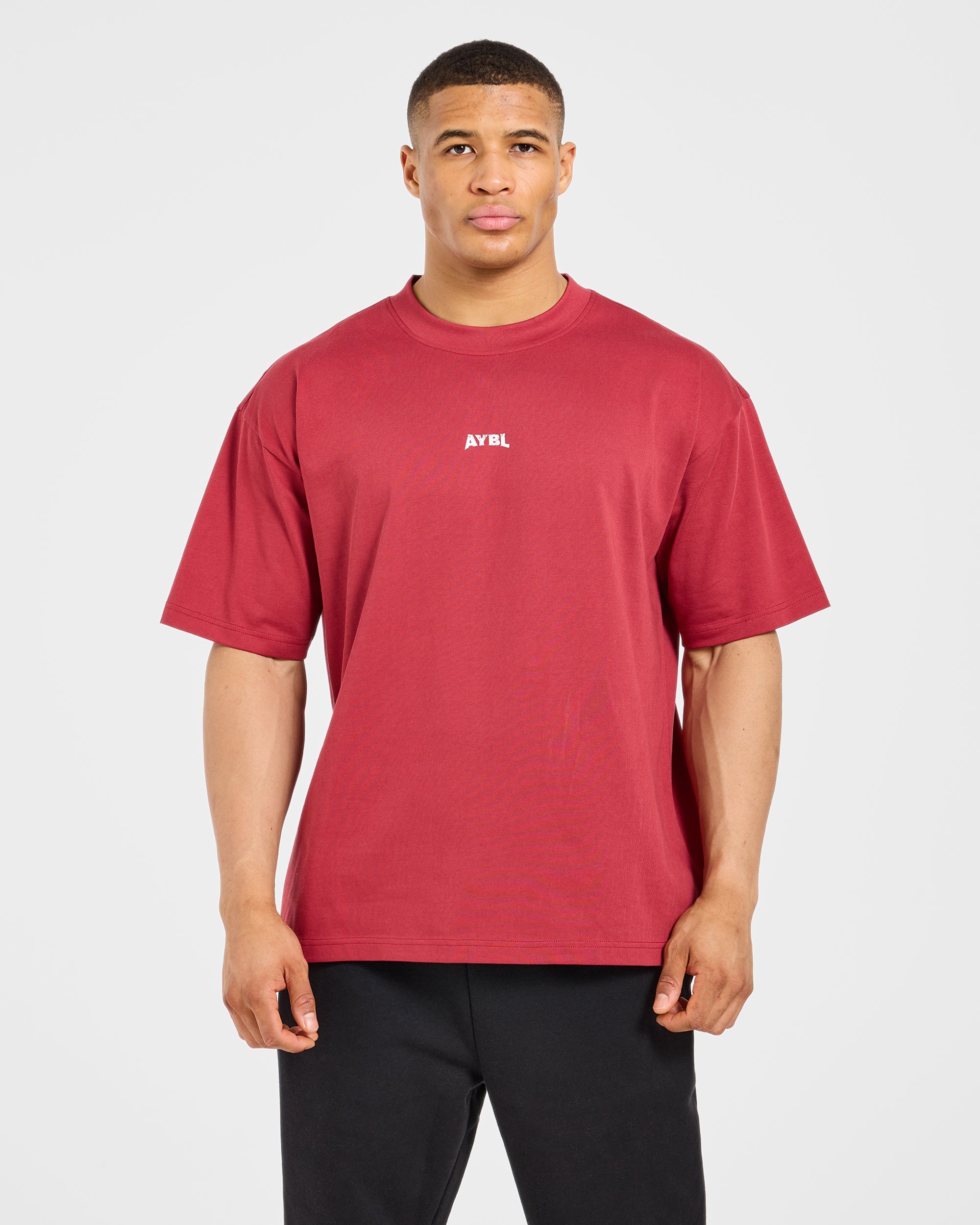 Wesley Vissers X Beyond Limits Oversized T Shirt - Rood