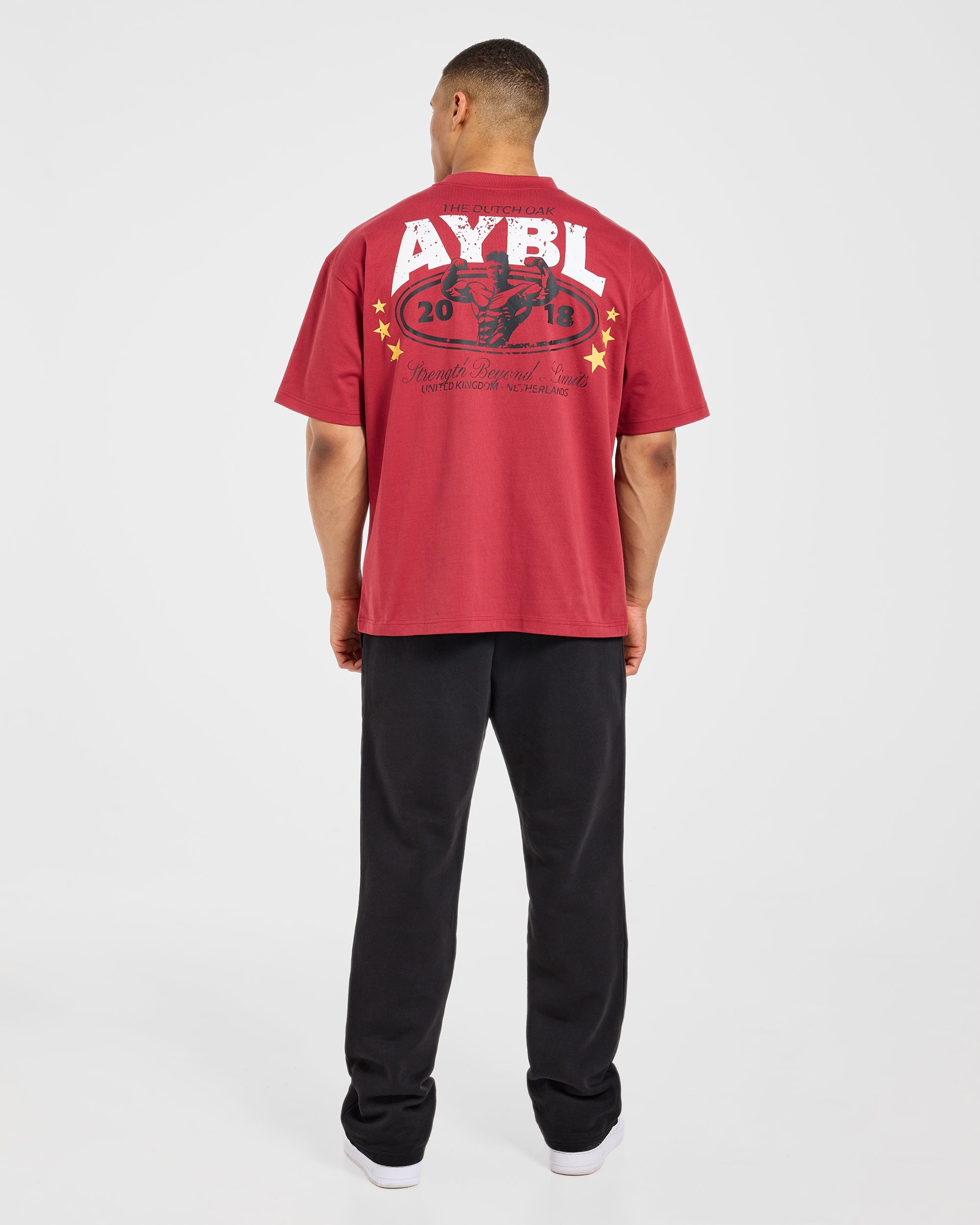 Wesley Vissers X Beyond Limits Oversized T Shirt - Rood