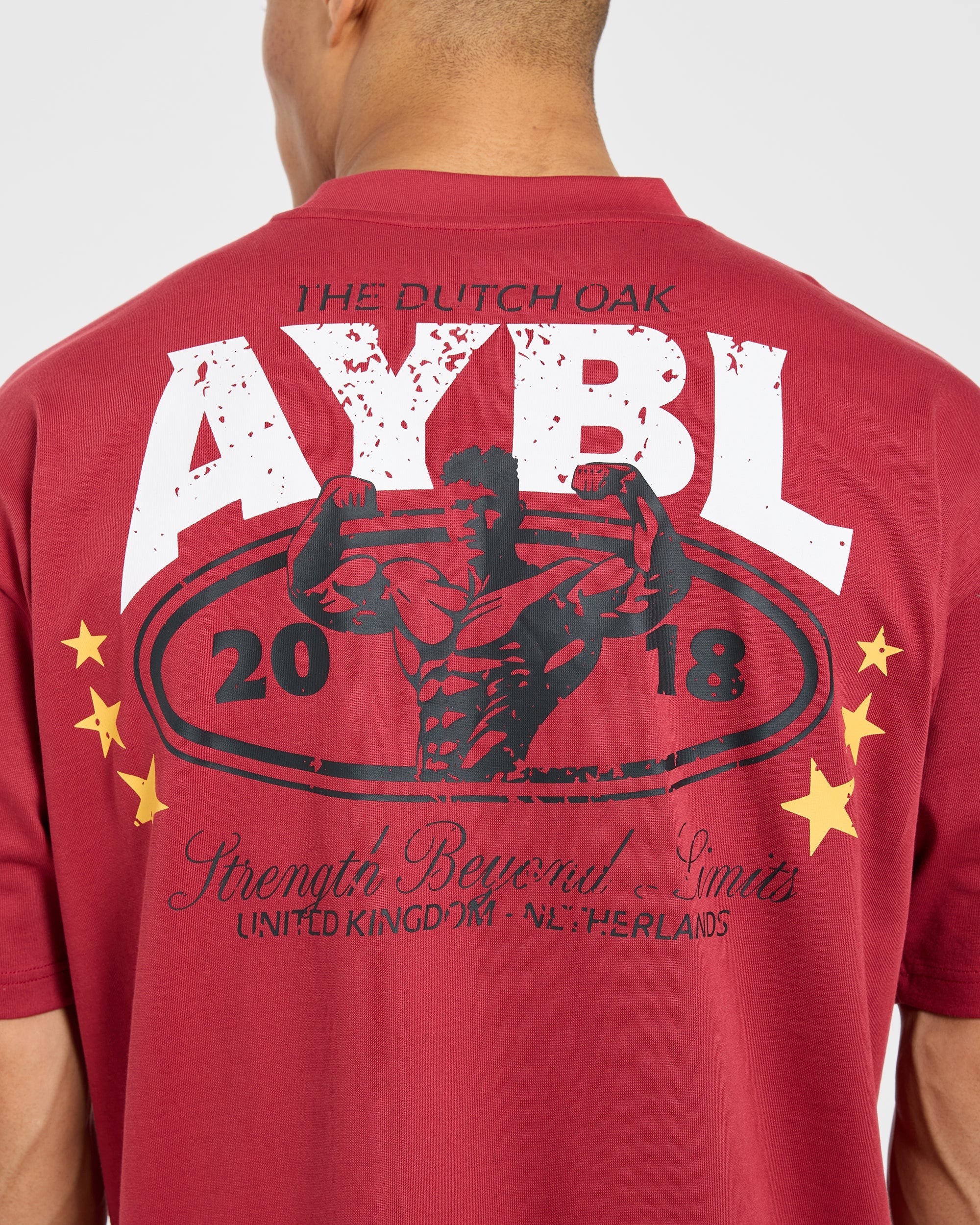 Wesley Vissers X Beyond Limits Oversized T Shirt - Rood