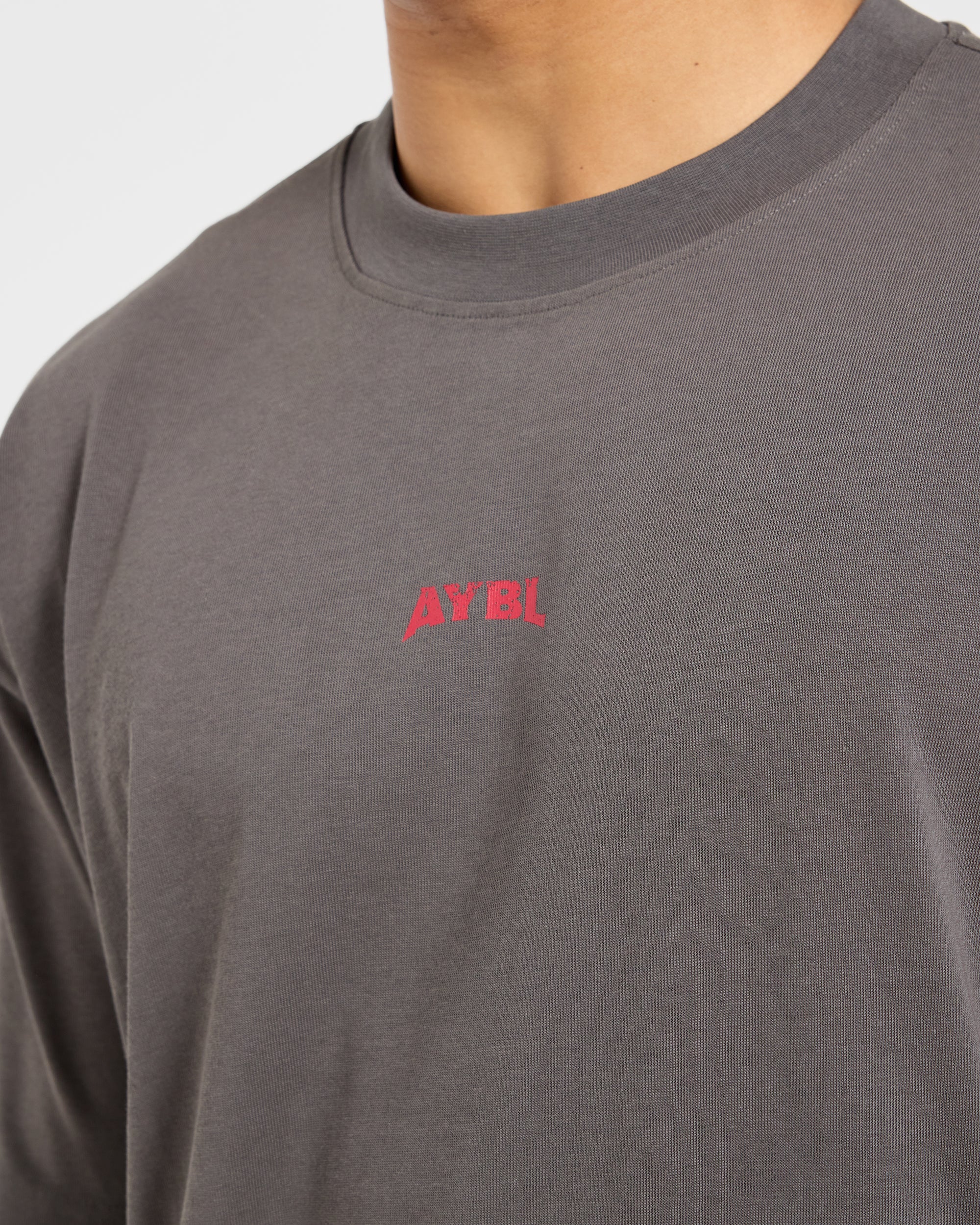Wesley Vissers X Beyond Limits Oversized T Shirt - Charcoal