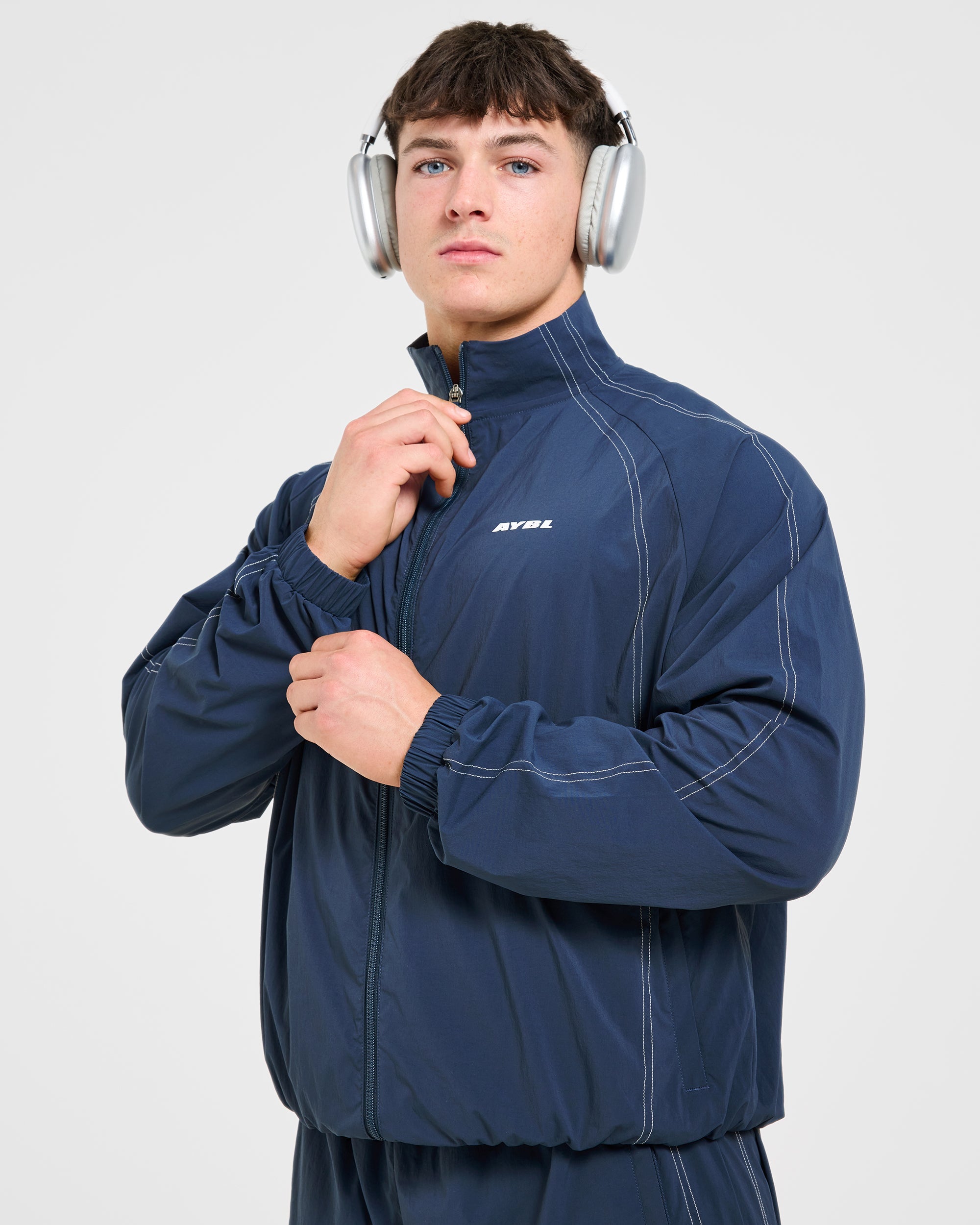 Restore Track Jacket - Navy Blauw