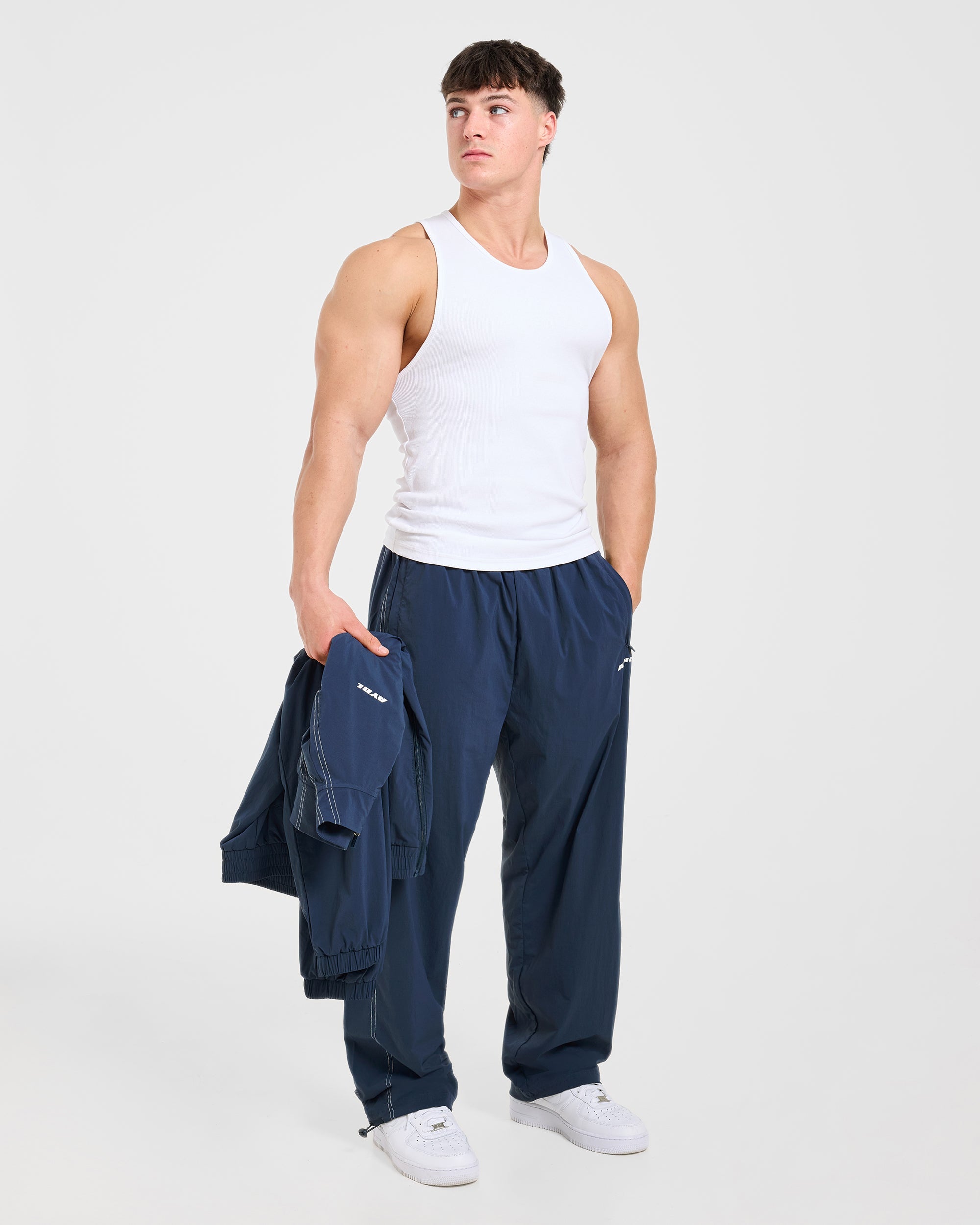 Restore Track Joggers - Navy Blauw