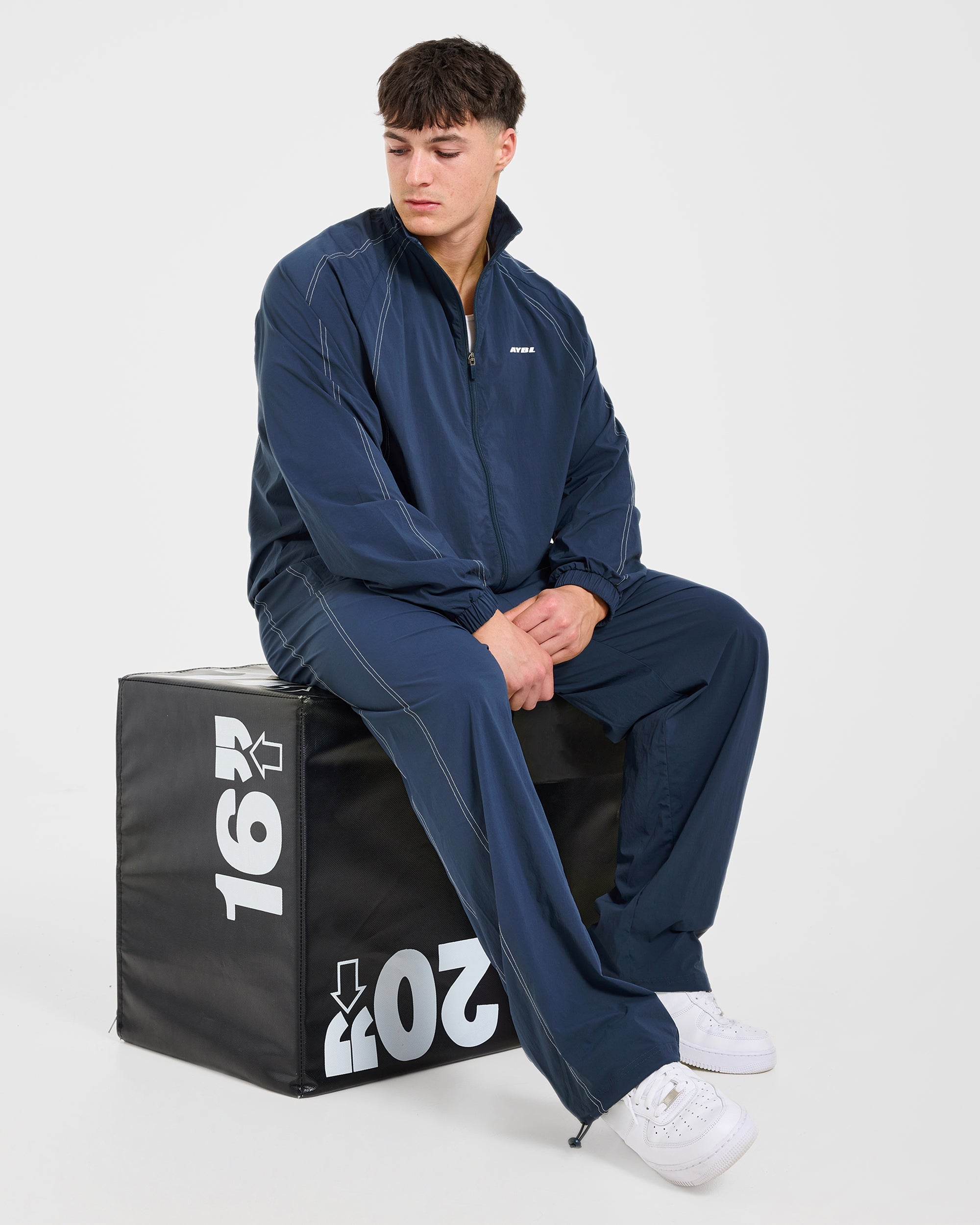 Restore Track Jacket - Navy Blauw