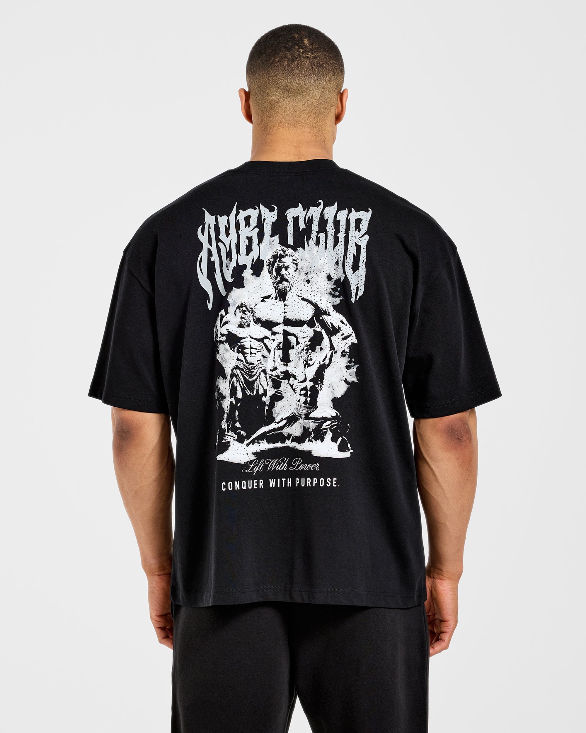 Lift Forge Oversized T Shirt - Zwart