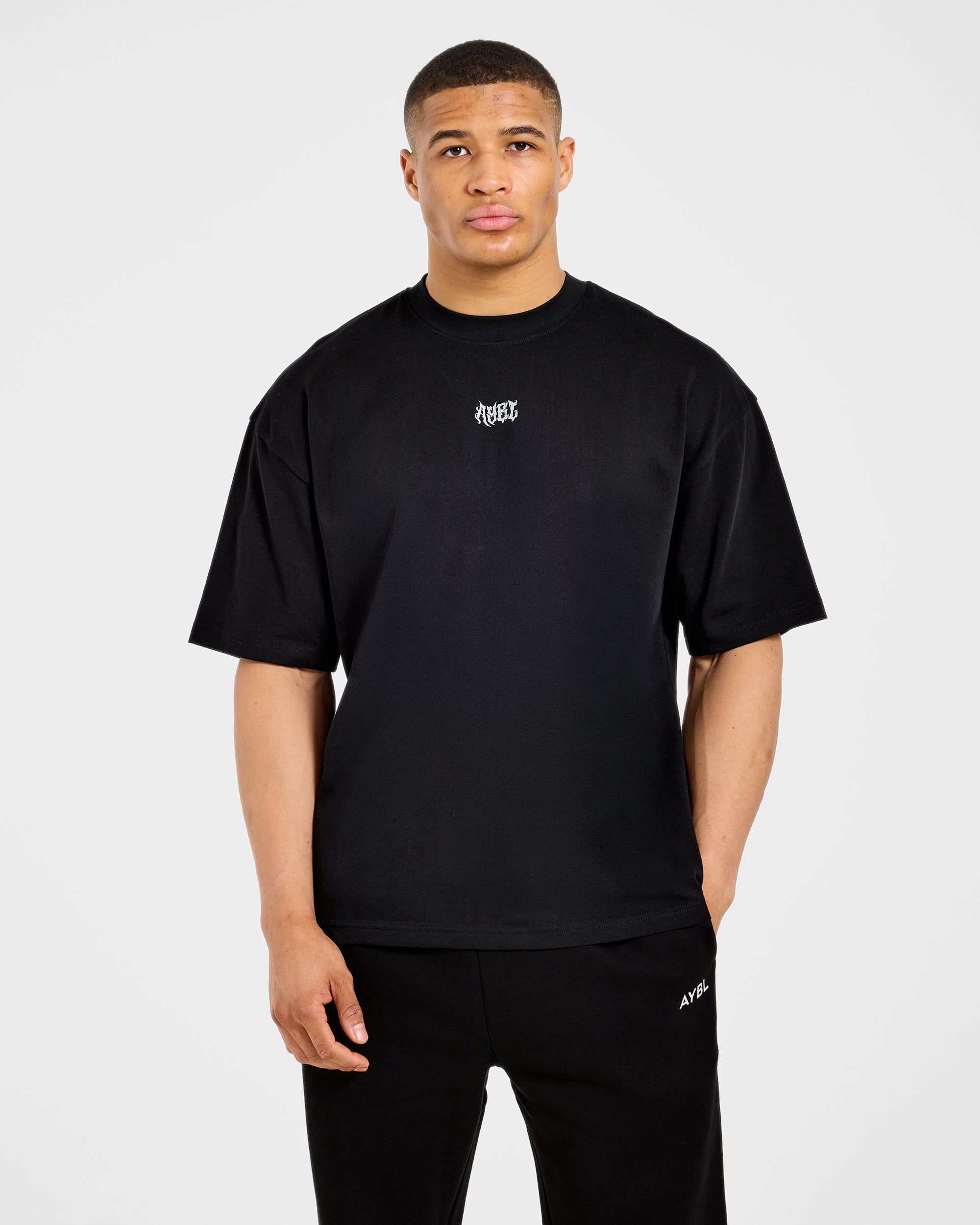 Lift Forge Oversized T Shirt - Zwart